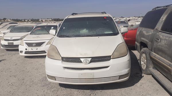 TOYOTA SIENNA 2005 5tdza22c05s378489