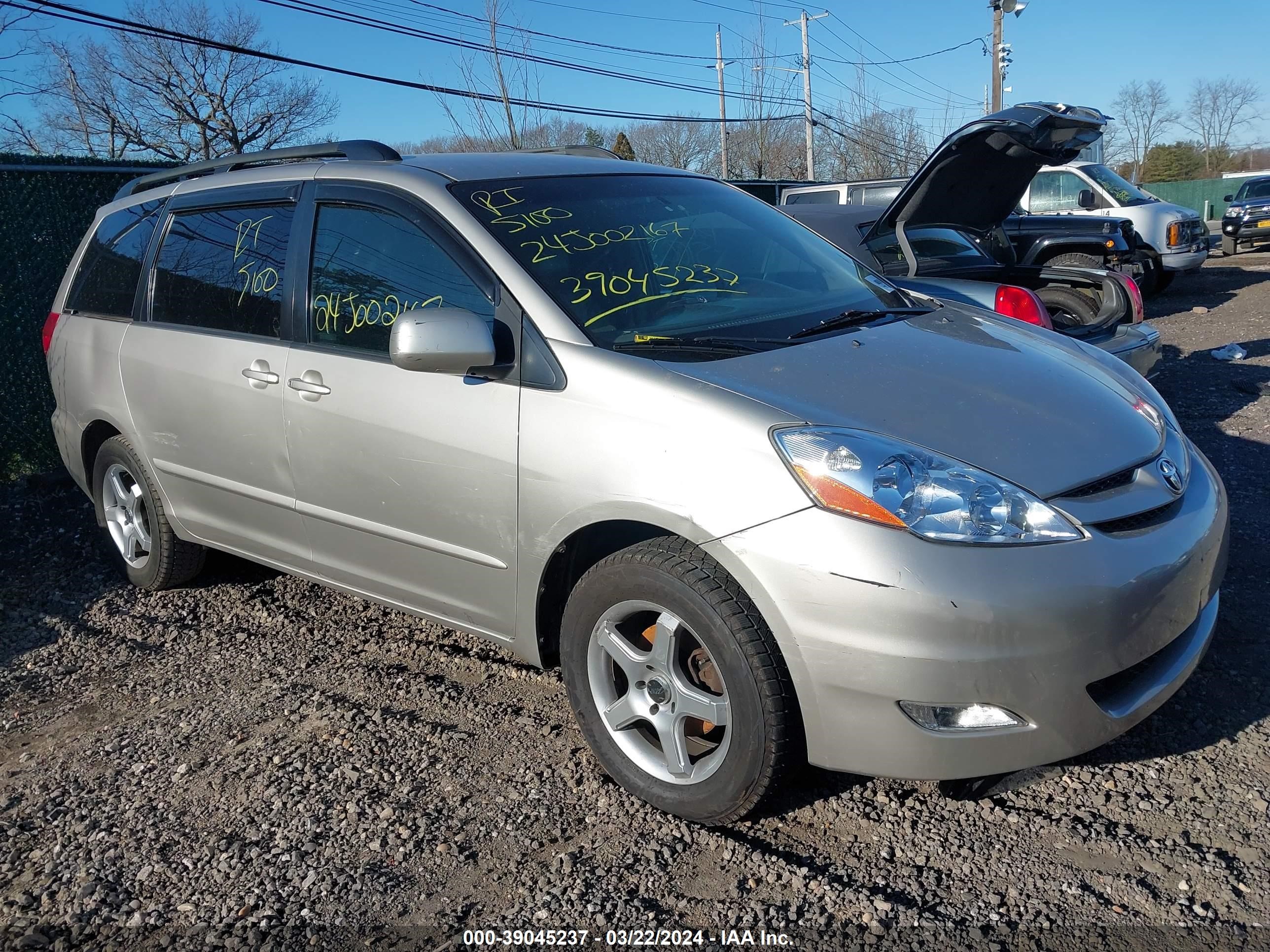 TOYOTA SIENNA 2006 5tdza22c06s492722