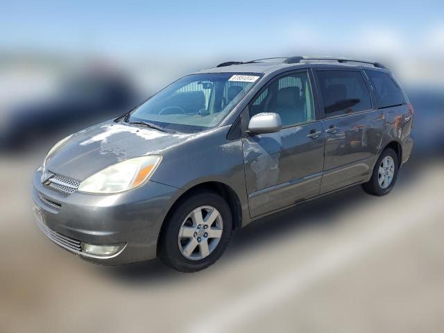 TOYOTA SIENNA XLE 2004 5tdza22c14s001524