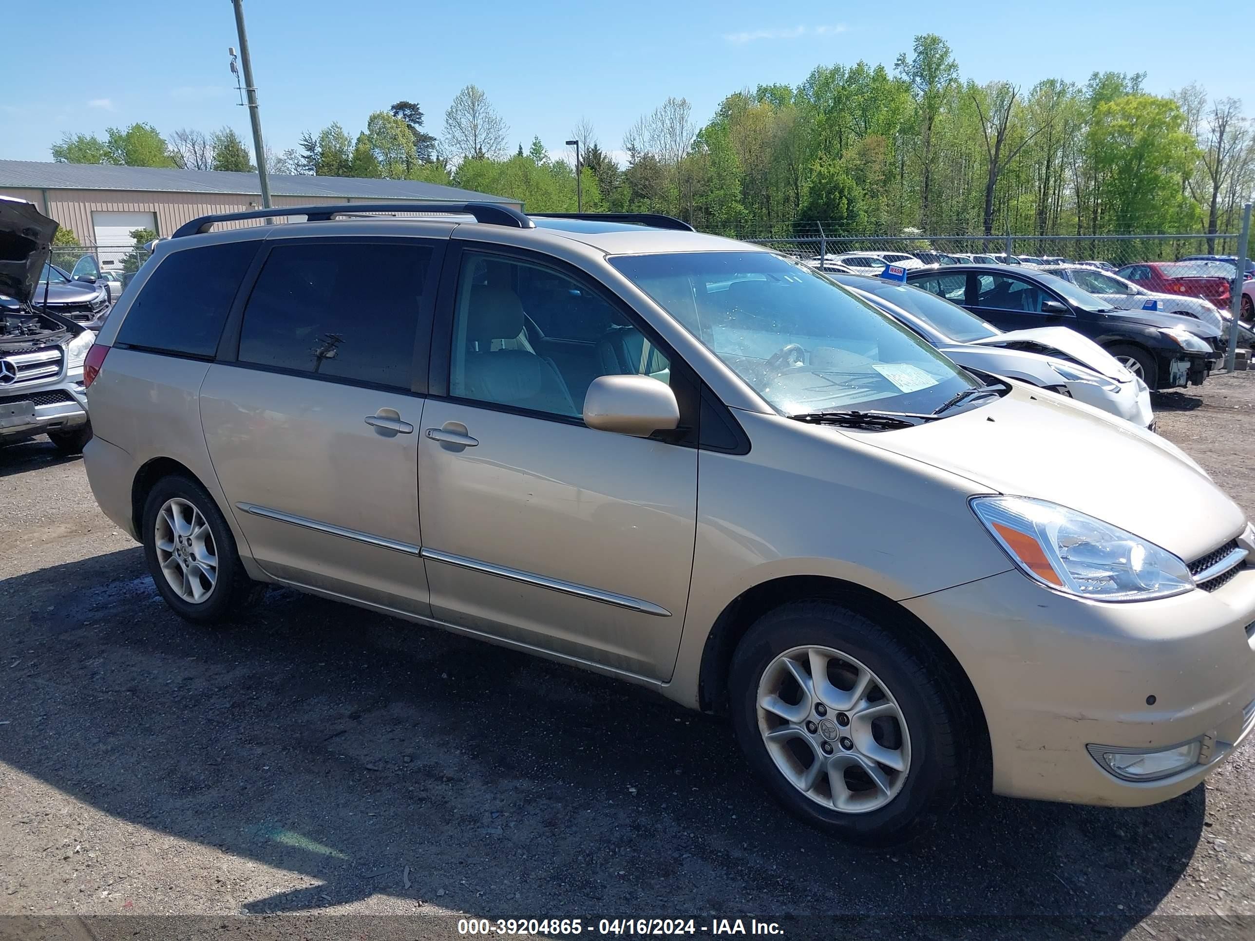 TOYOTA SIENNA 2004 5tdza22c14s154419