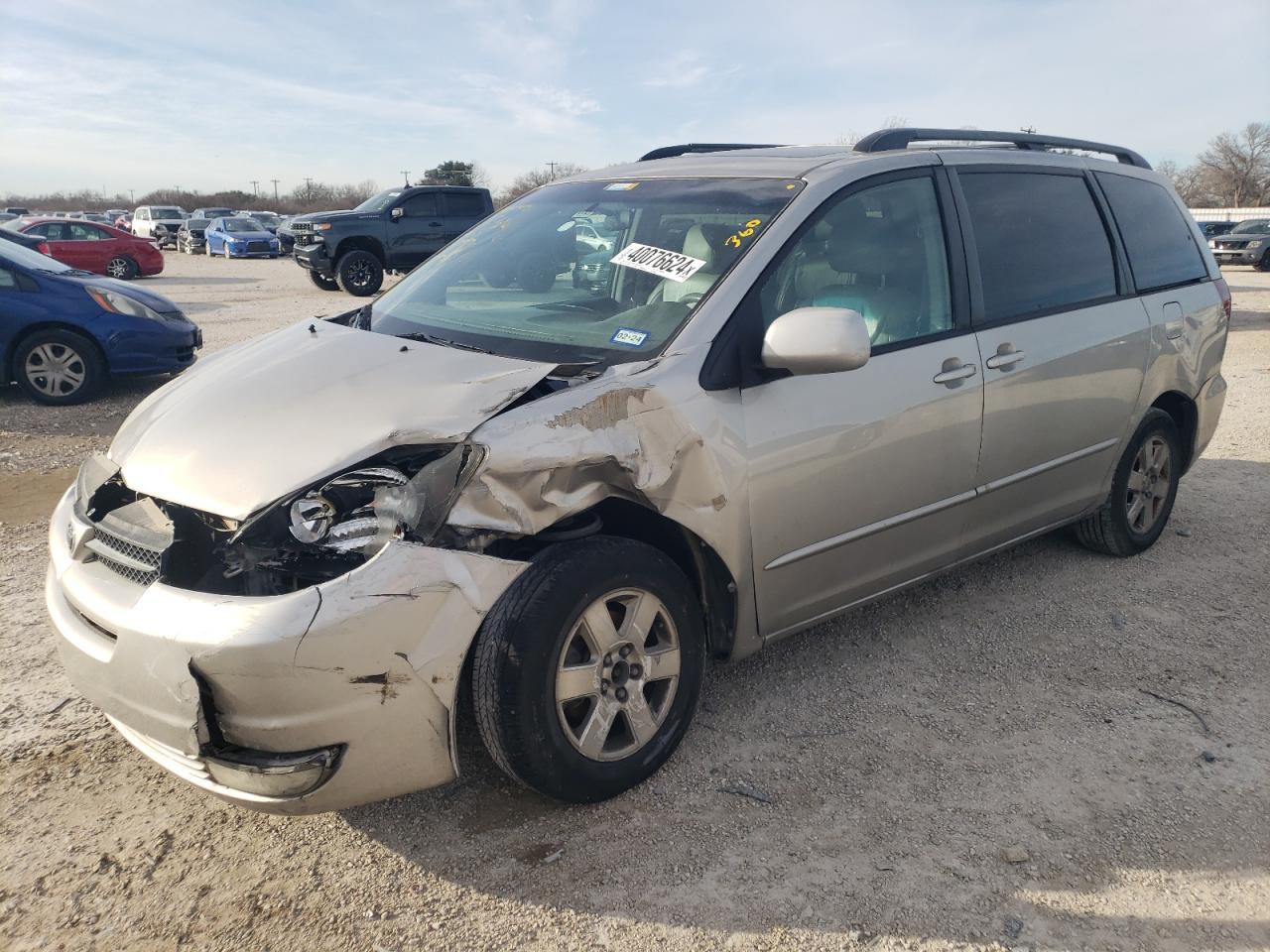 TOYOTA SIENNA 2005 5tdza22c15s285920