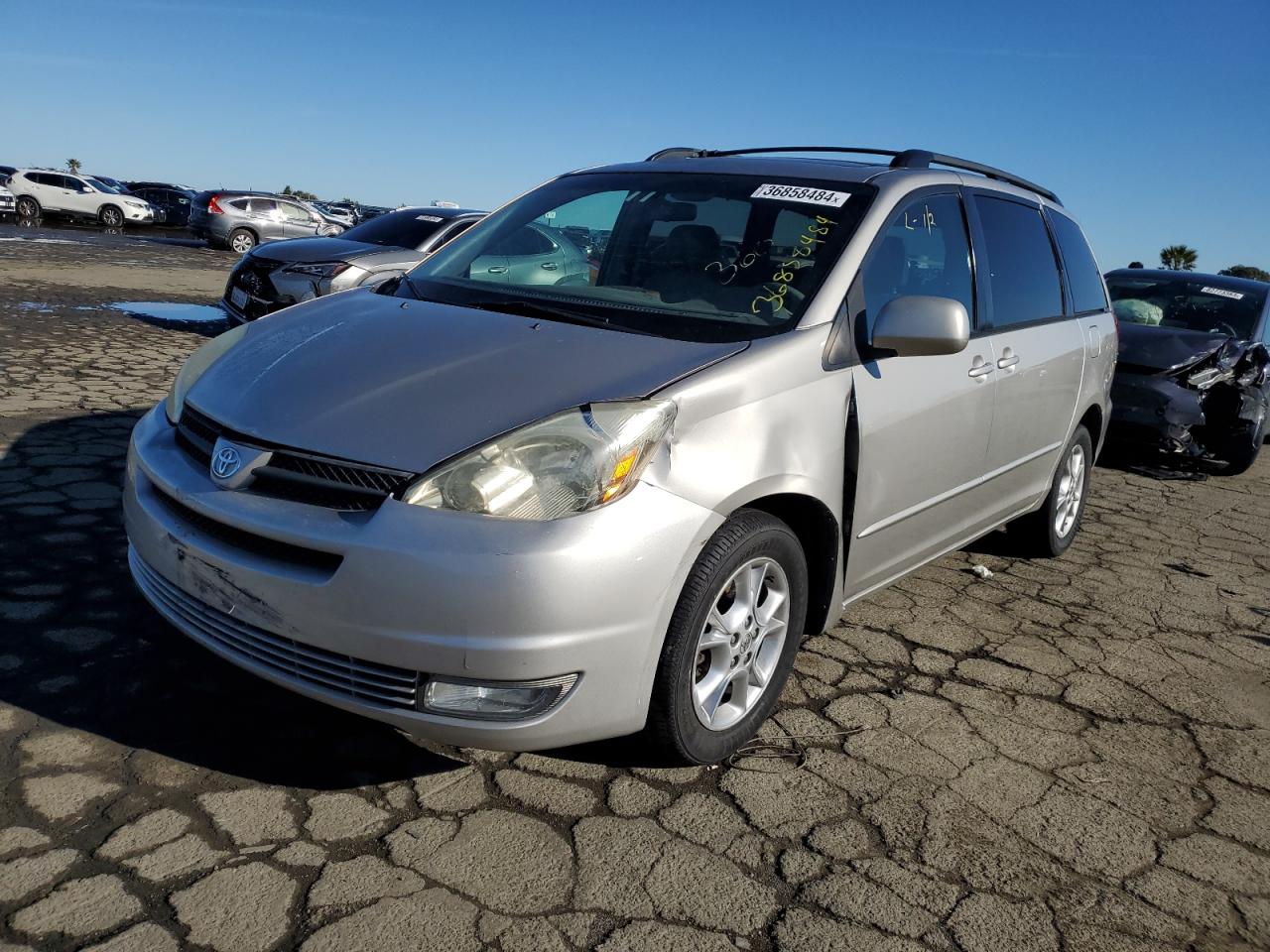 TOYOTA SIENNA 2005 5tdza22c15s296478