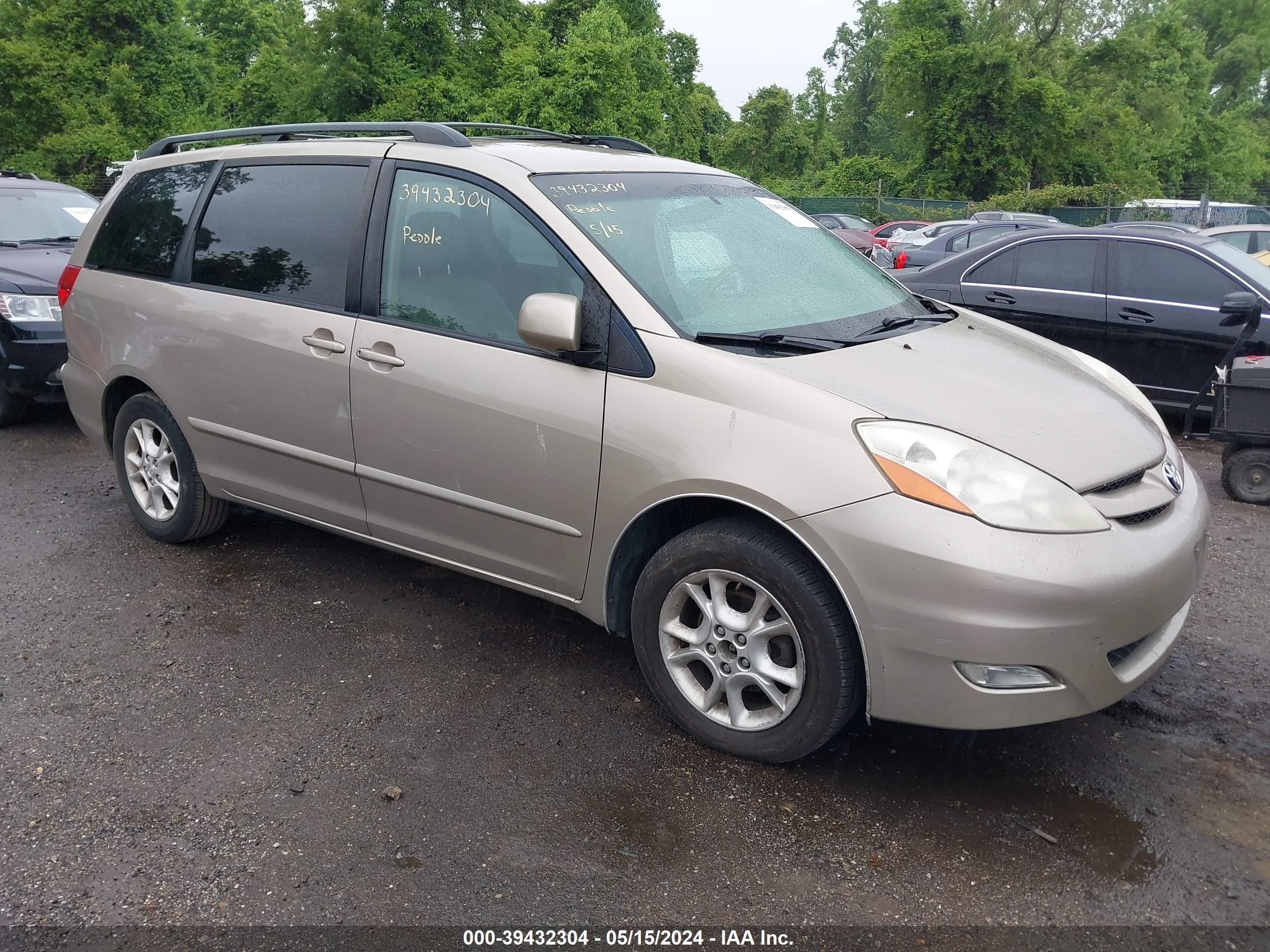 TOYOTA SIENNA 2006 5tdza22c16s396713