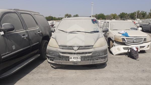 TOYOTA SIENNA 2004 5tdza22c24s042907