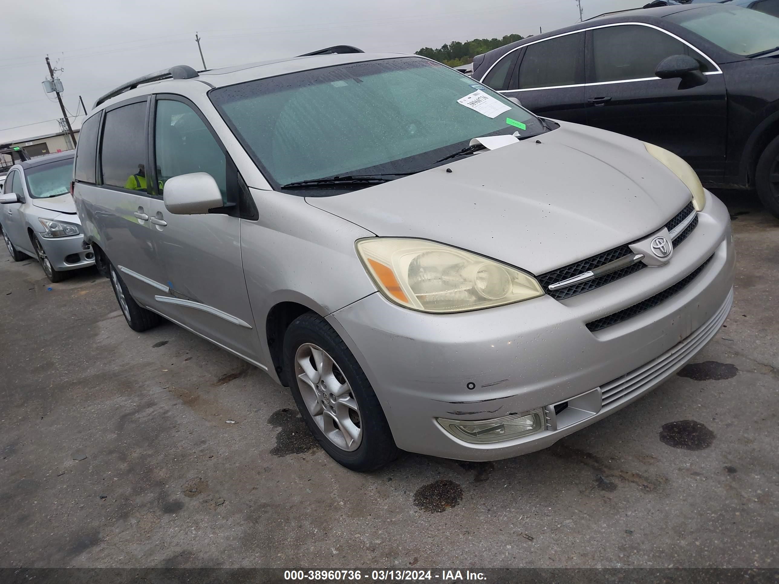 TOYOTA SIENNA 2004 5tdza22c24s121297