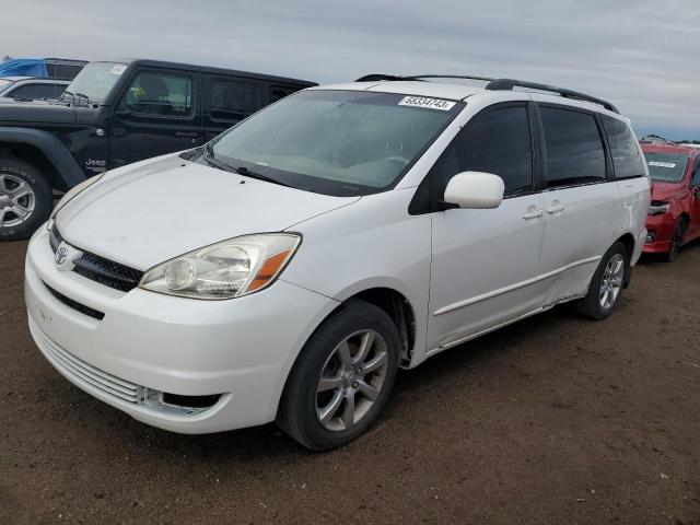 TOYOTA SIENNA XLE 2004 5tdza22c24s160570