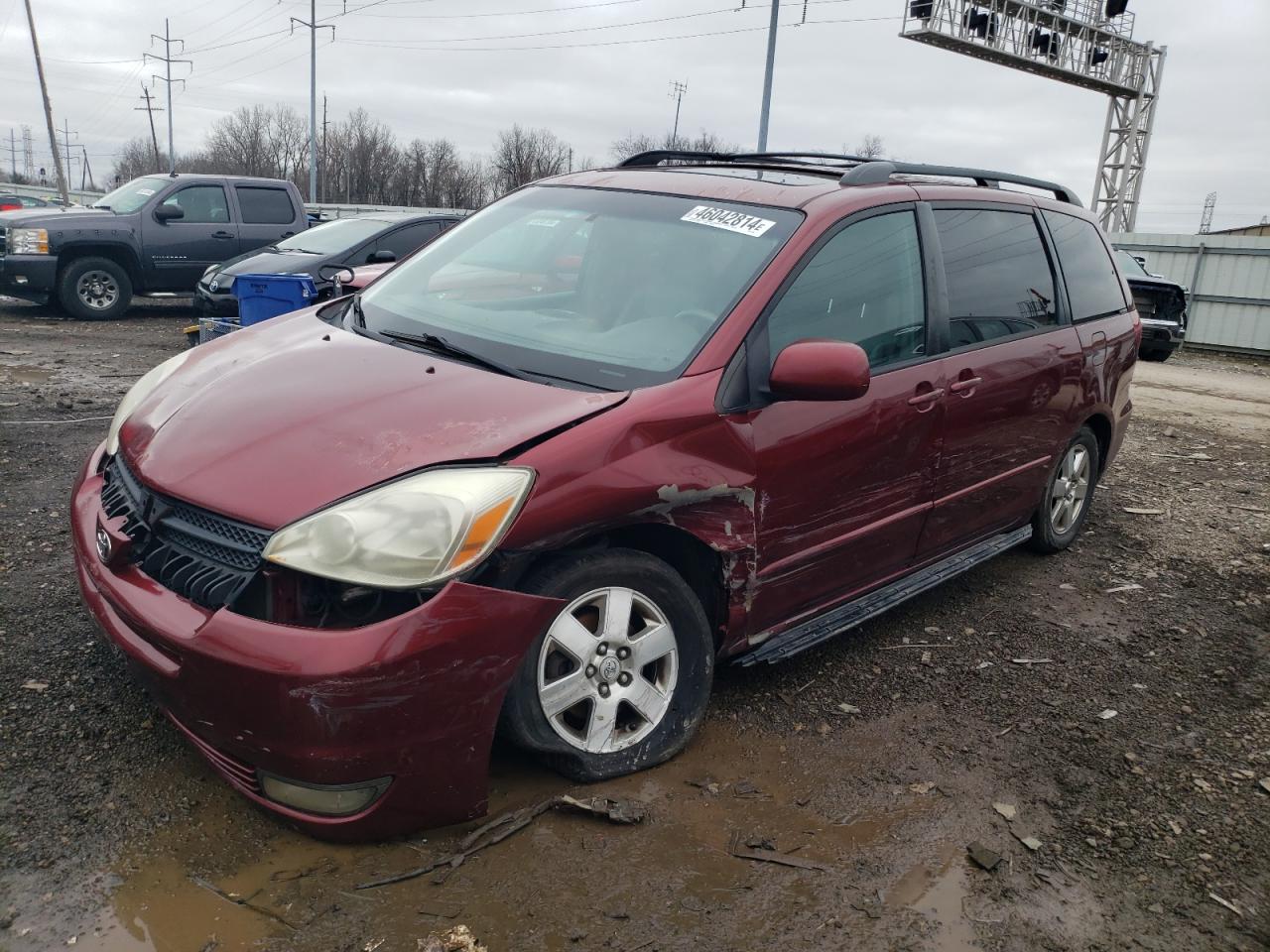 TOYOTA SIENNA 2004 5tdza22c24s216426