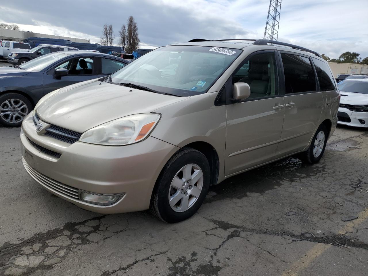 TOYOTA SIENNA 2004 5tdza22c34s000374