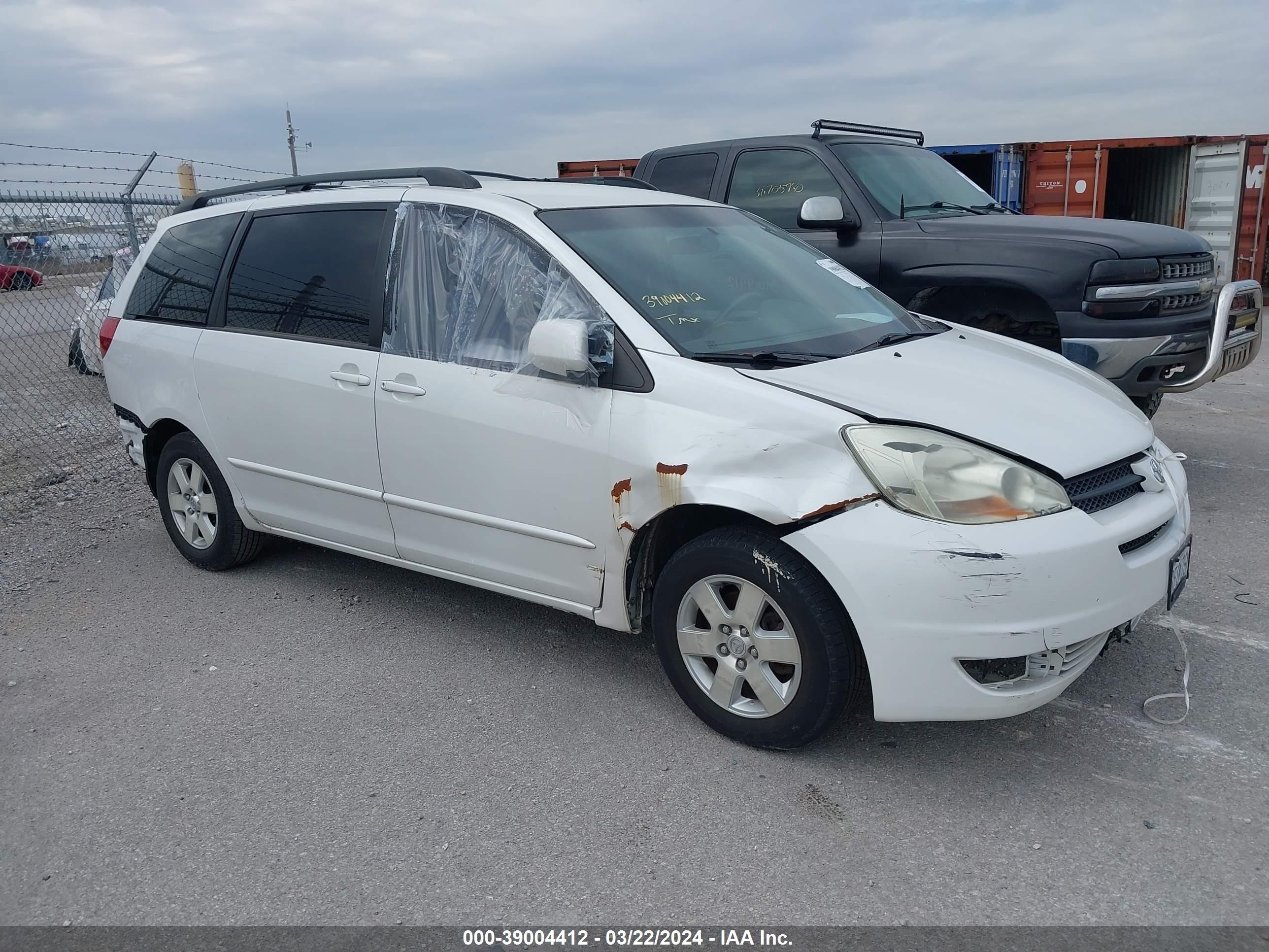 TOYOTA SIENNA 2004 5tdza22c34s086107