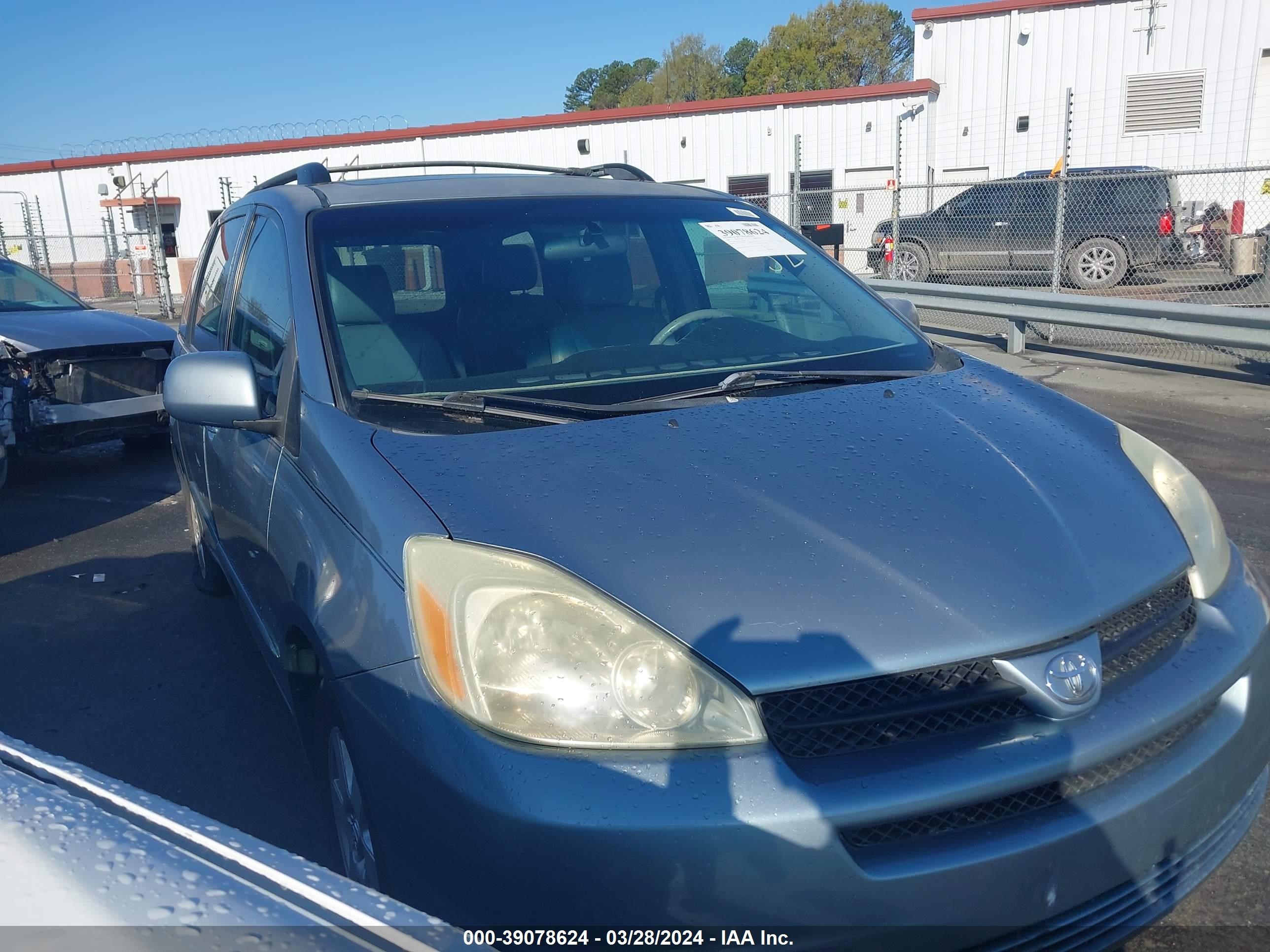 TOYOTA SIENNA 2004 5tdza22c34s195845