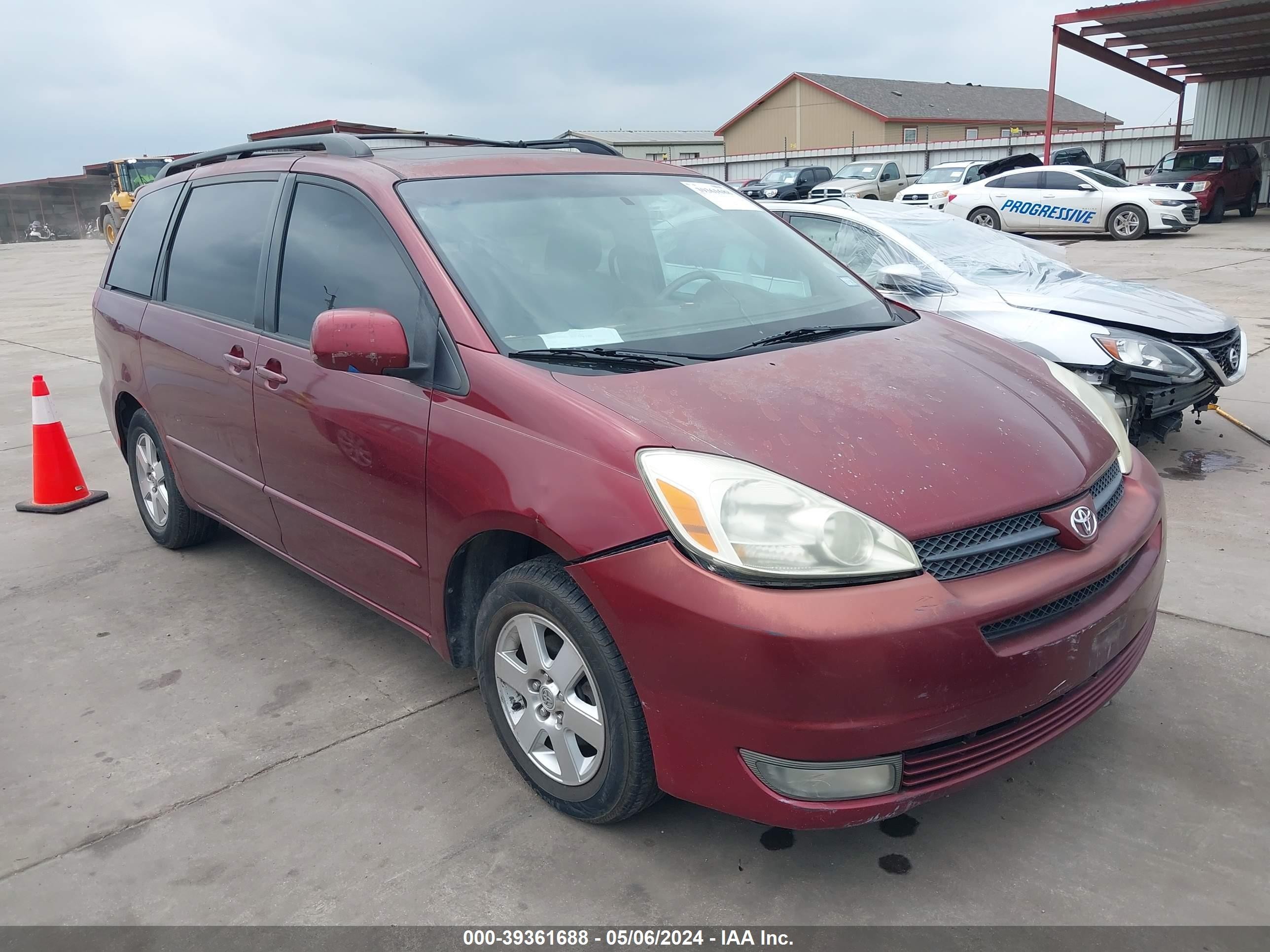 TOYOTA SIENNA 2005 5tdza22c35s283232