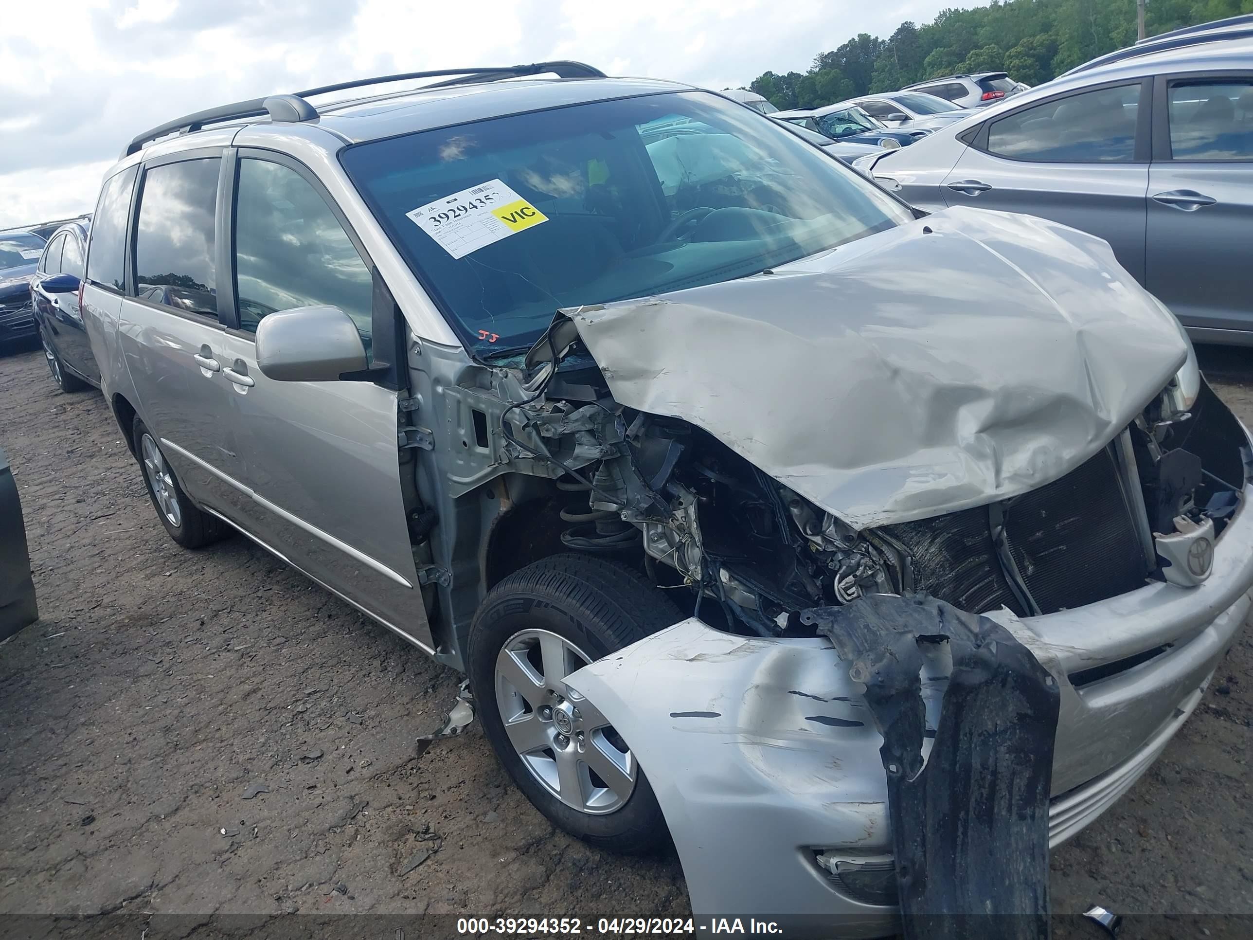 TOYOTA SIENNA 2005 5tdza22c35s297714