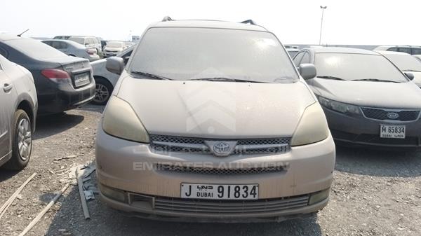 TOYOTA SIENNA 2005 5tdza22c35s311286