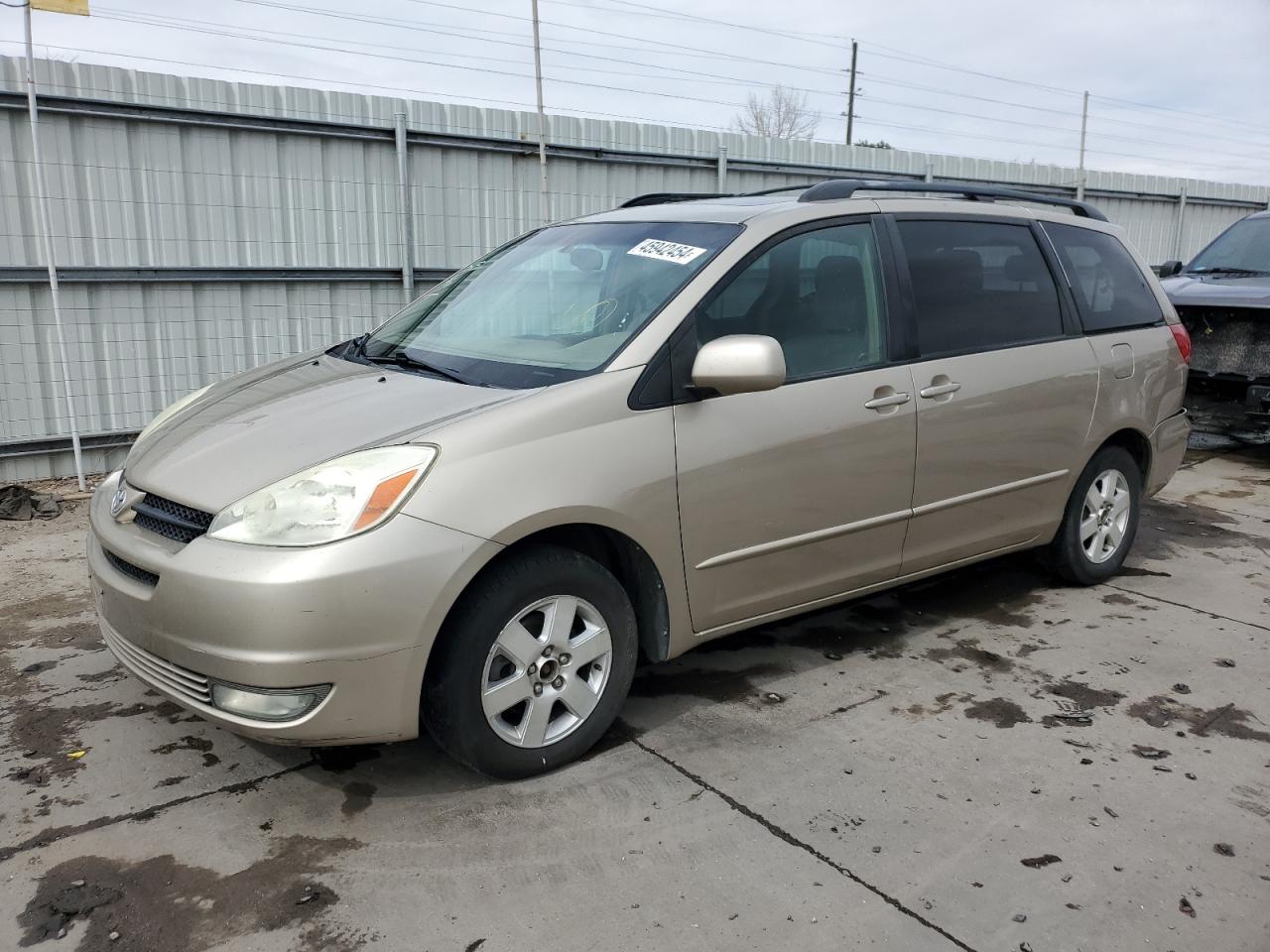 TOYOTA SIENNA 2004 5tdza22c44s058784