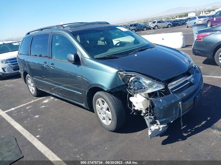 TOYOTA SIENNA 2004 5tdza22c44s129286