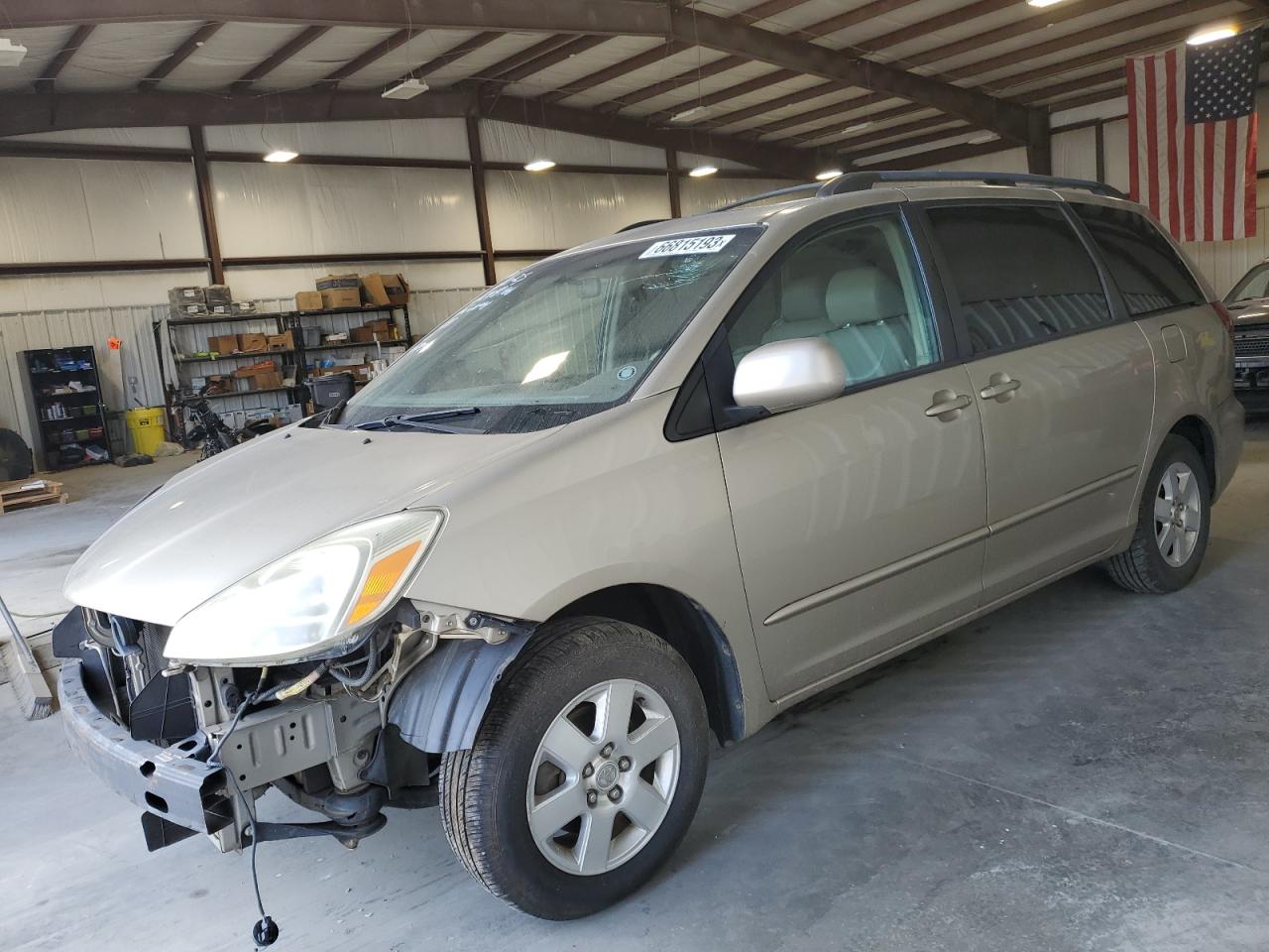 TOYOTA SIENNA 2004 5tdza22c44s156844