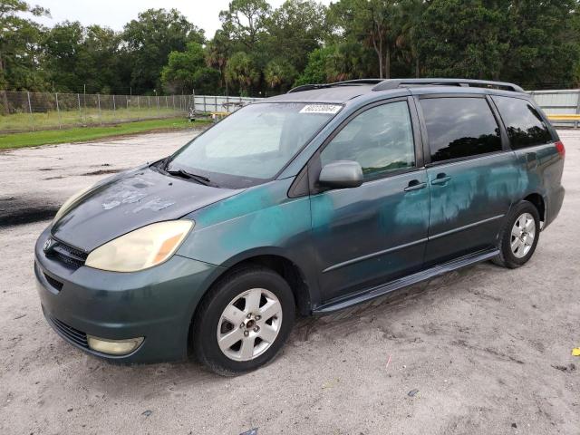 TOYOTA SIENNA XLE 2004 5tdza22c44s186071