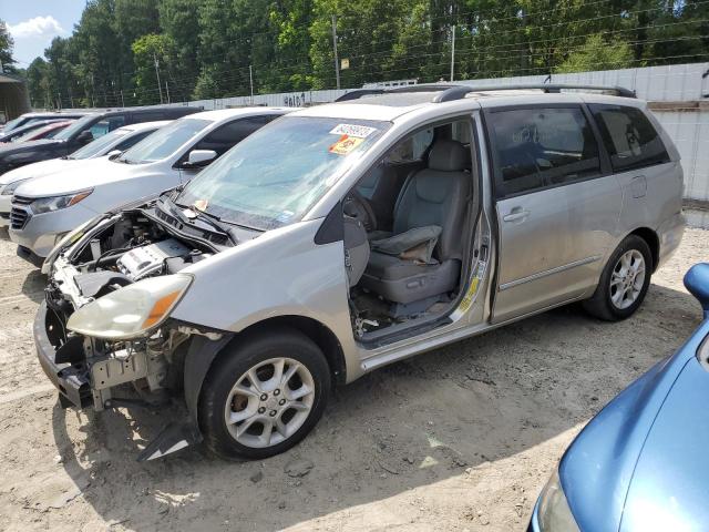 TOYOTA SIENNA XLE 2005 5tdza22c45s265807