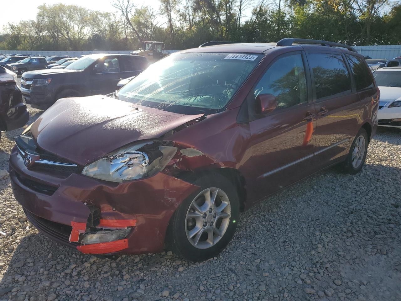 TOYOTA SIENNA 2005 5tdza22c45s277102