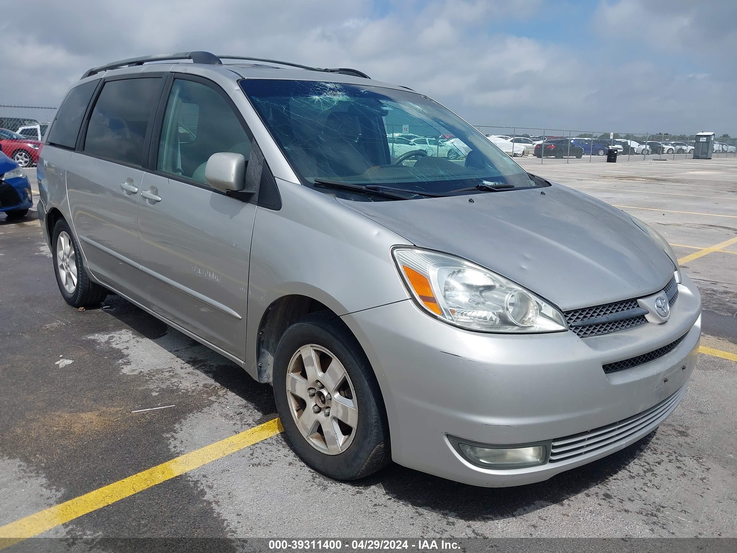 TOYOTA SIENNA 2004 5tdza22c54s042772