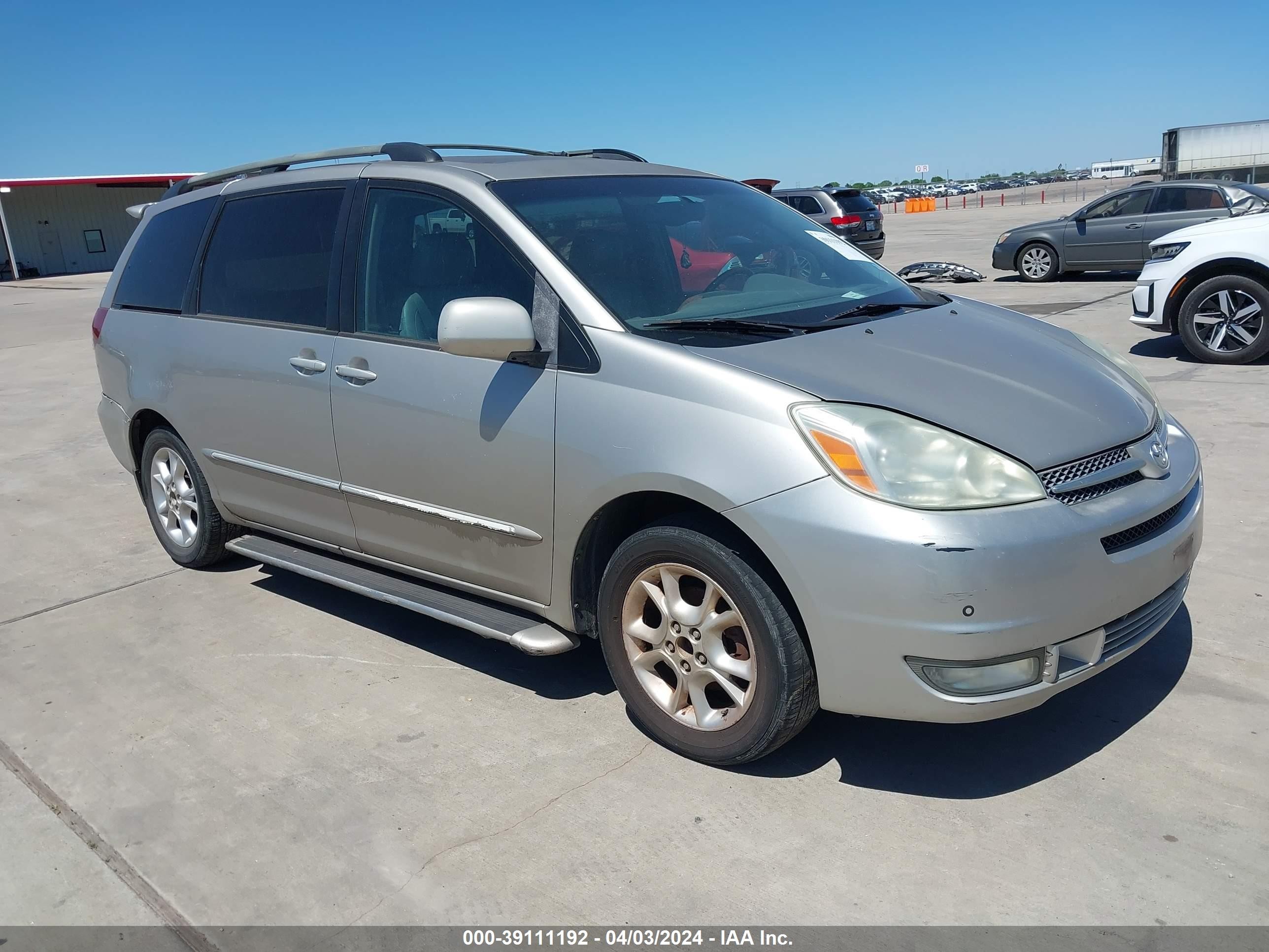 TOYOTA SIENNA 2005 5tdza22c55s299495