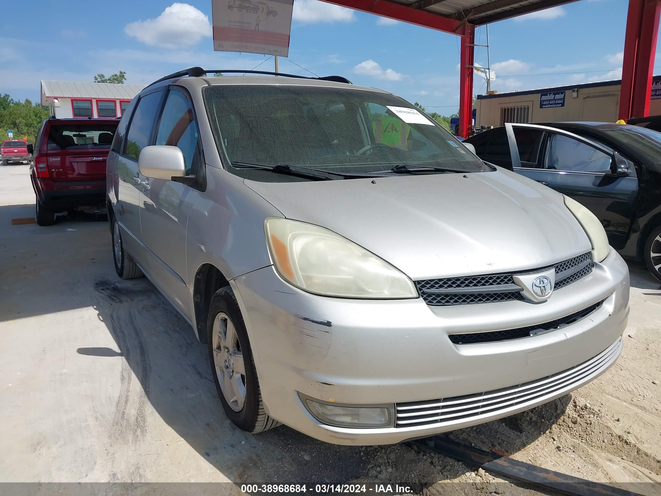 TOYOTA SIENNA 2004 5tdza22c64s037905