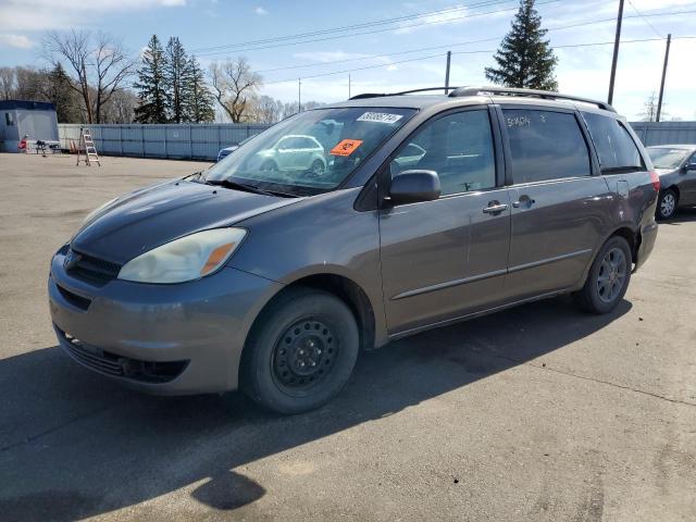 TOYOTA SIENNA XLE 2004 5tdza22c64s111498