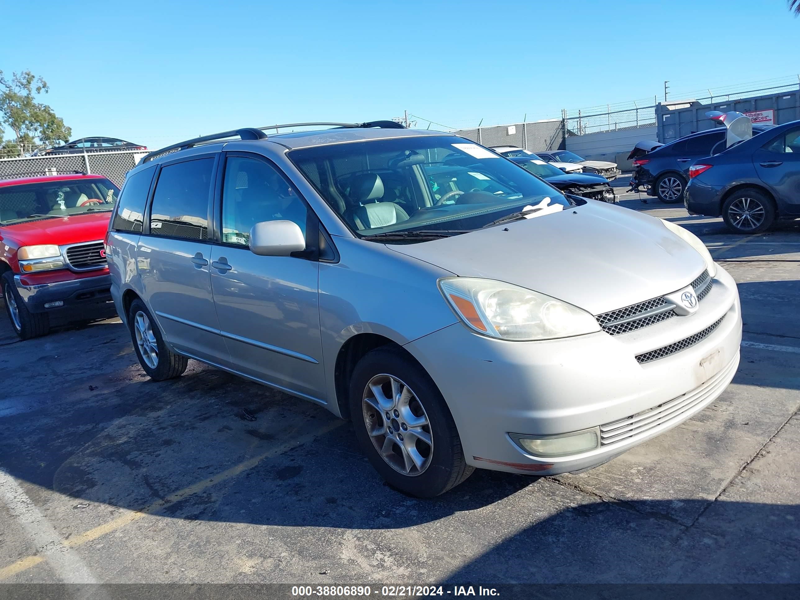 TOYOTA SIENNA 2005 5tdza22c65s339891