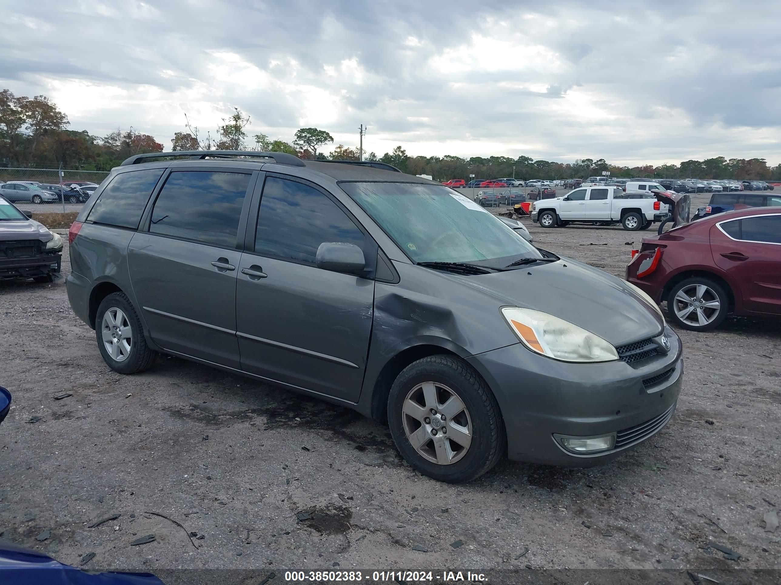 TOYOTA SIENNA 2005 5tdza22c65s361633