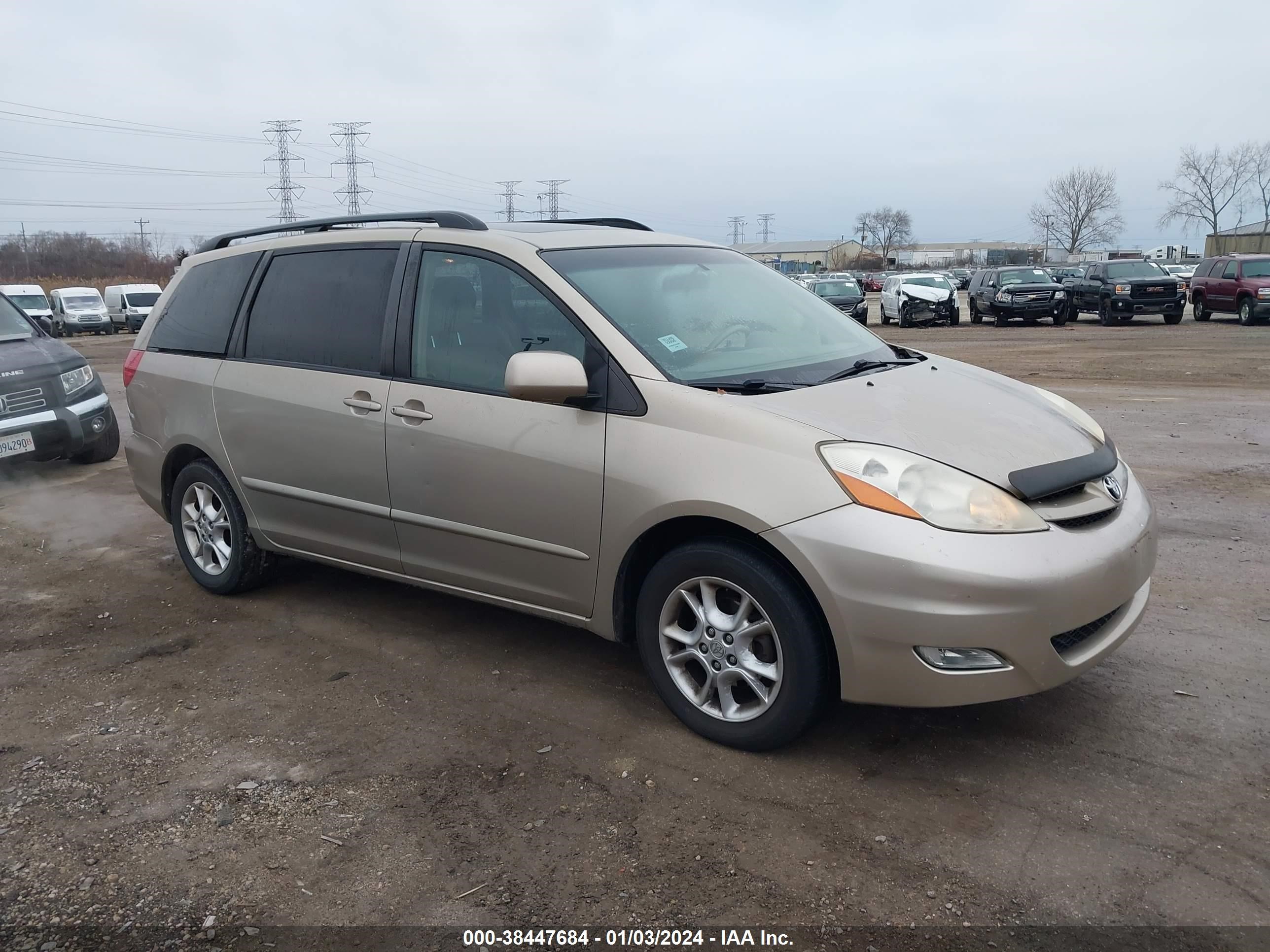 TOYOTA SIENNA 2006 5tdza22c66s398456