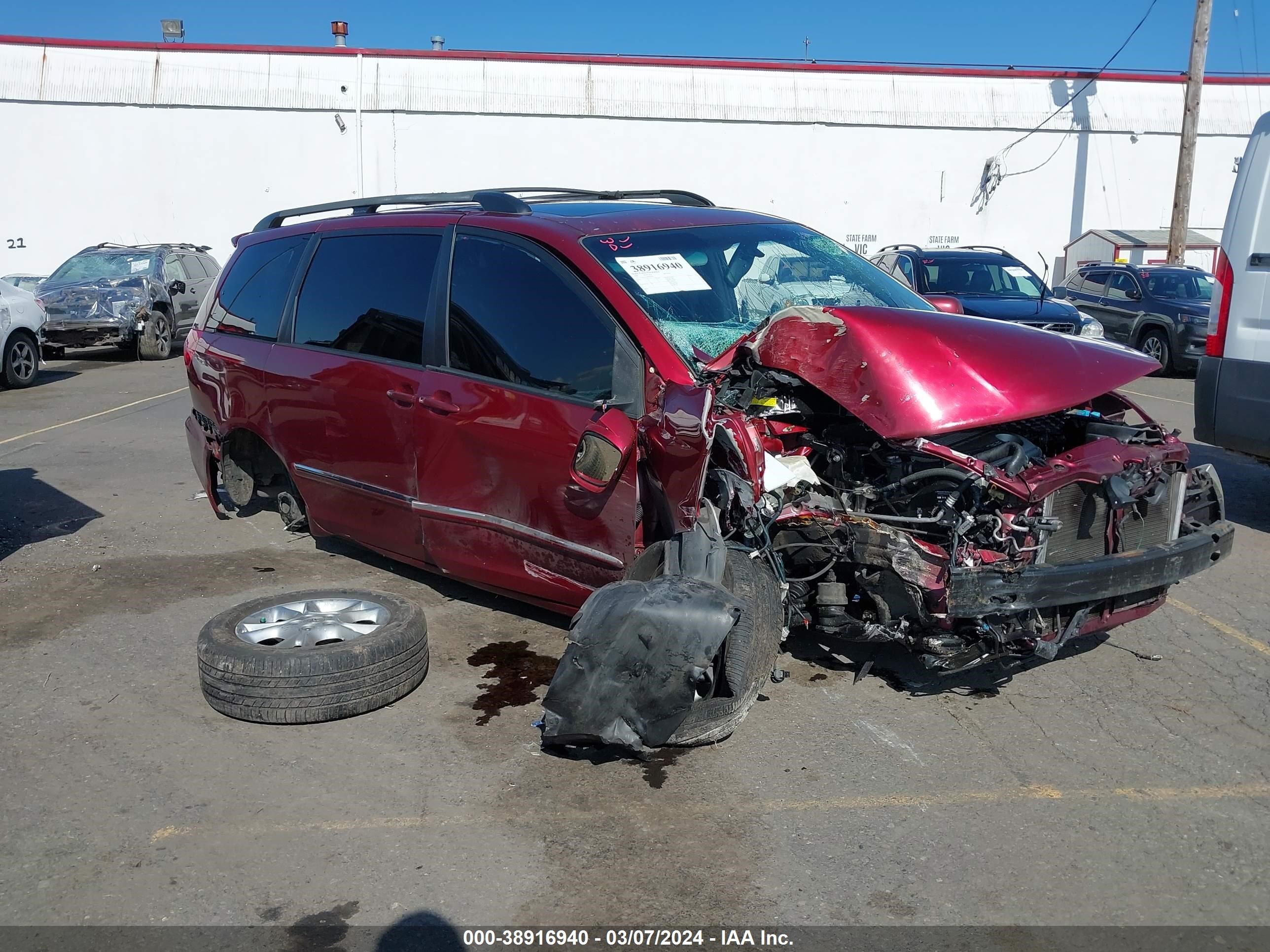 TOYOTA SIENNA 2006 5tdza22c66s503691