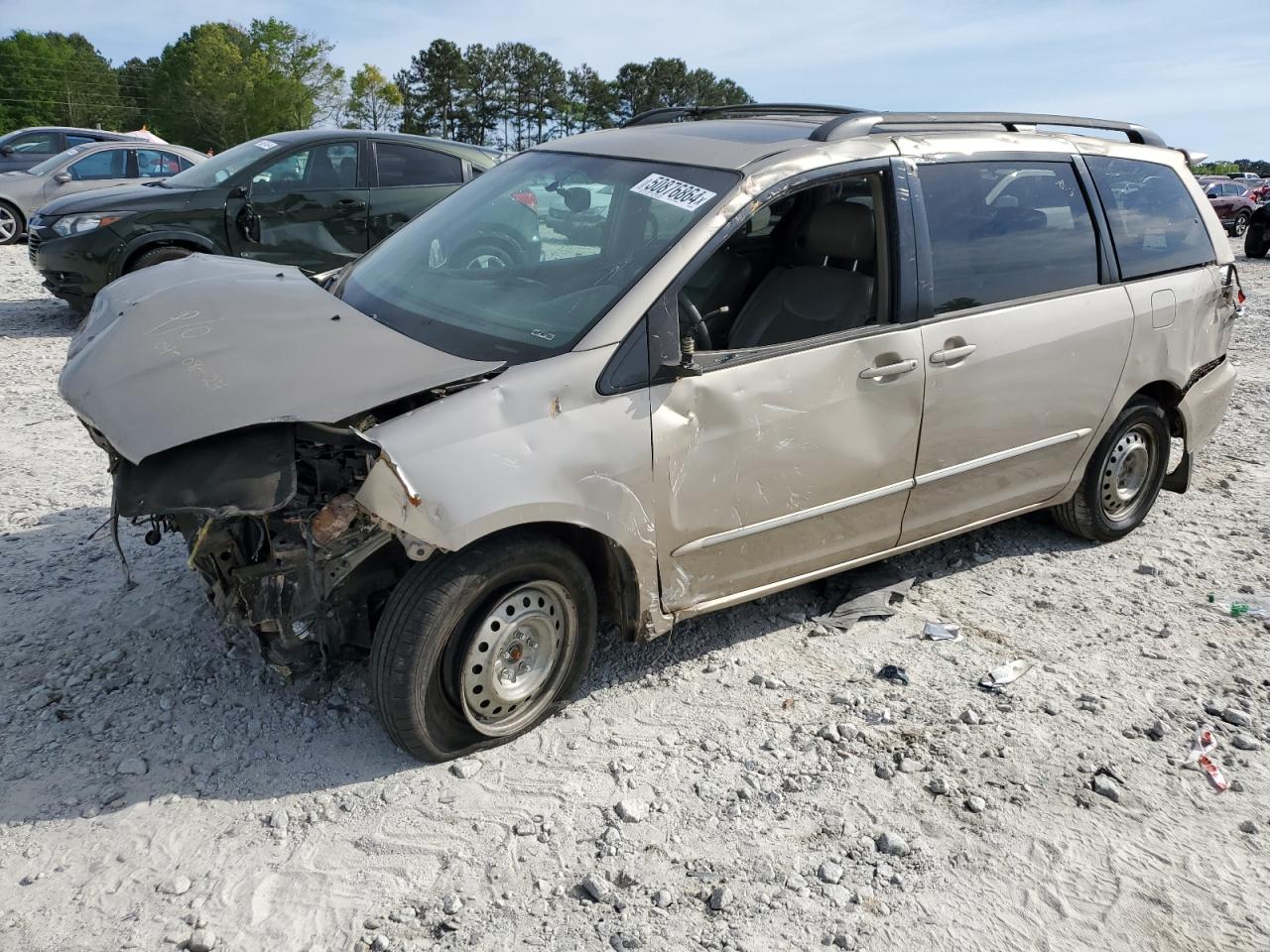 TOYOTA SIENNA 2005 5tdza22c75s292659