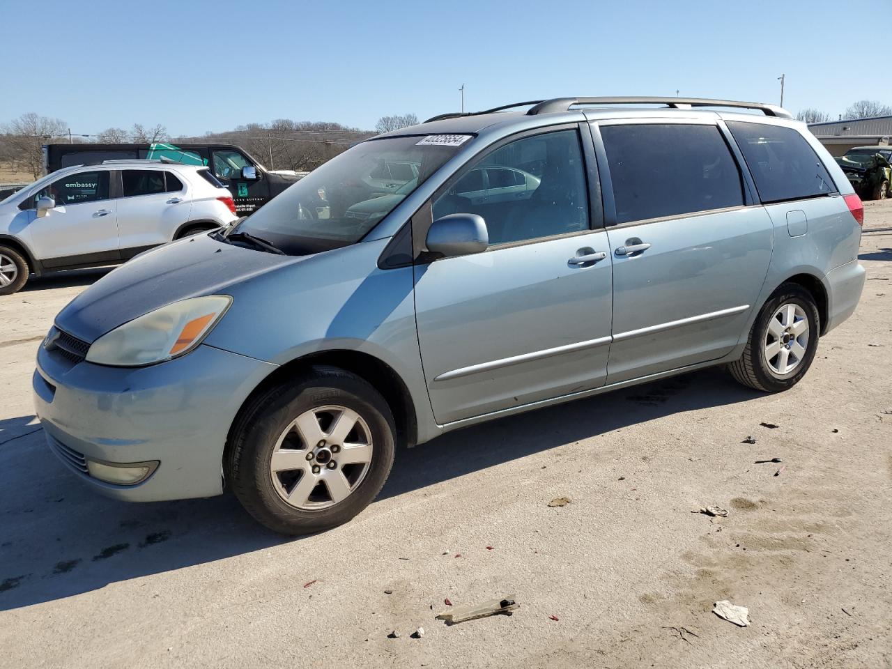 TOYOTA SIENNA 2005 5tdza22c75s378604