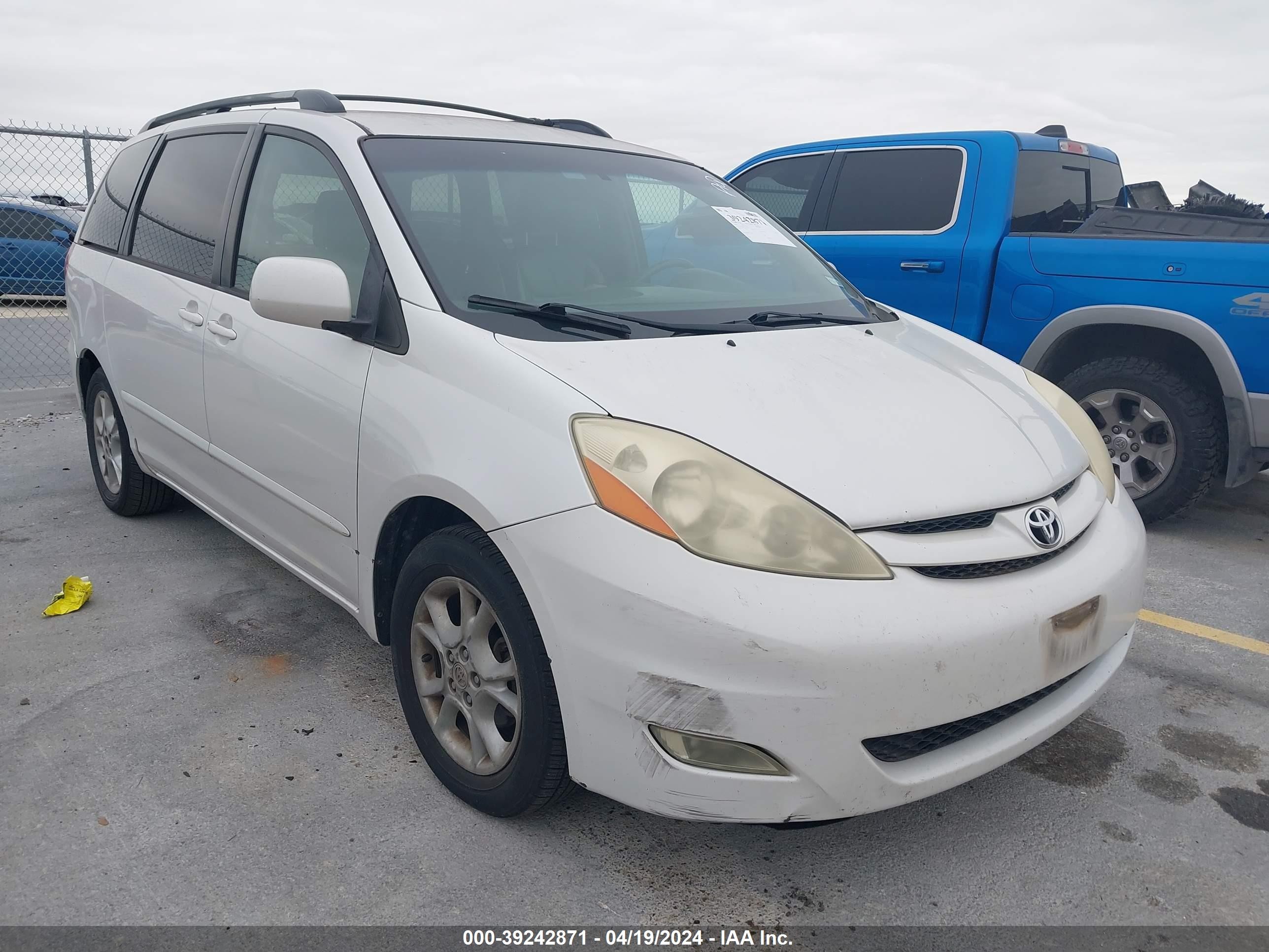 TOYOTA SIENNA 2006 5tdza22c76s406631