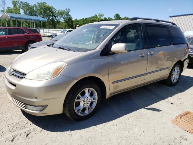 TOYOTA SIENNA XLE 2004 5tdza22c84s123605