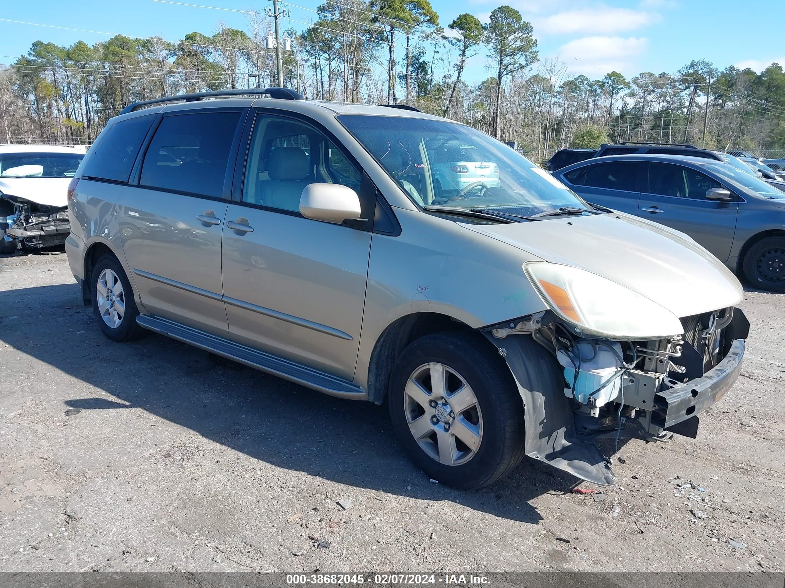 TOYOTA SIENNA 2004 5tdza22c84s133857