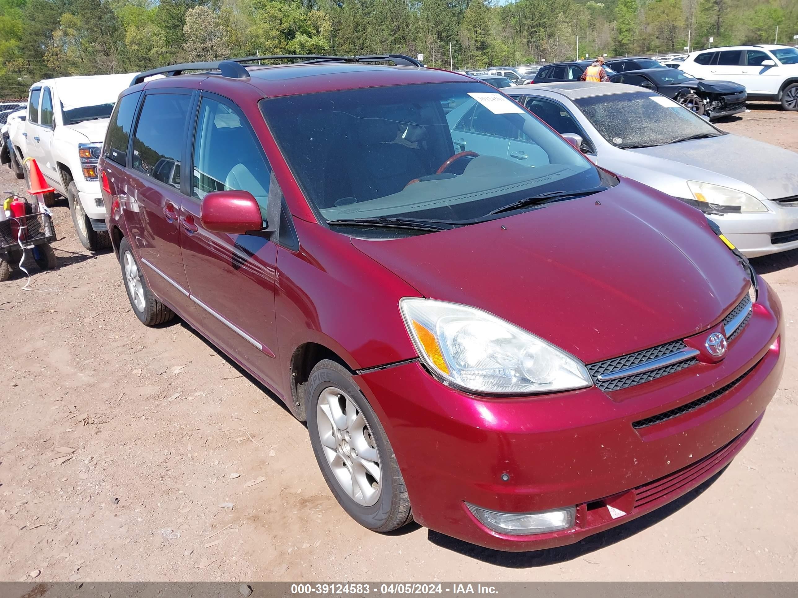 TOYOTA SIENNA 2004 5tdza22c84s155986