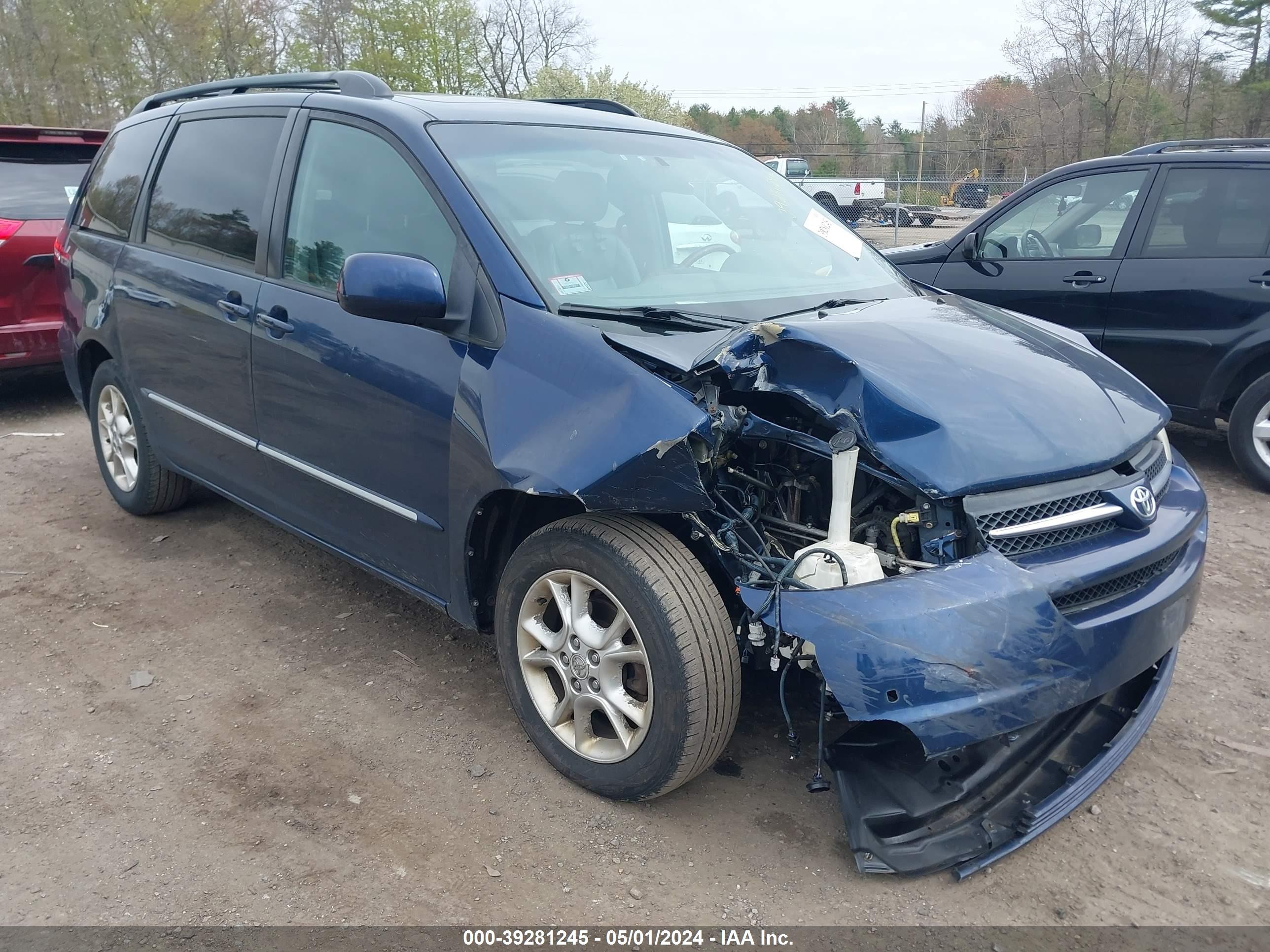 TOYOTA SIENNA 2004 5tdza22c84s188826