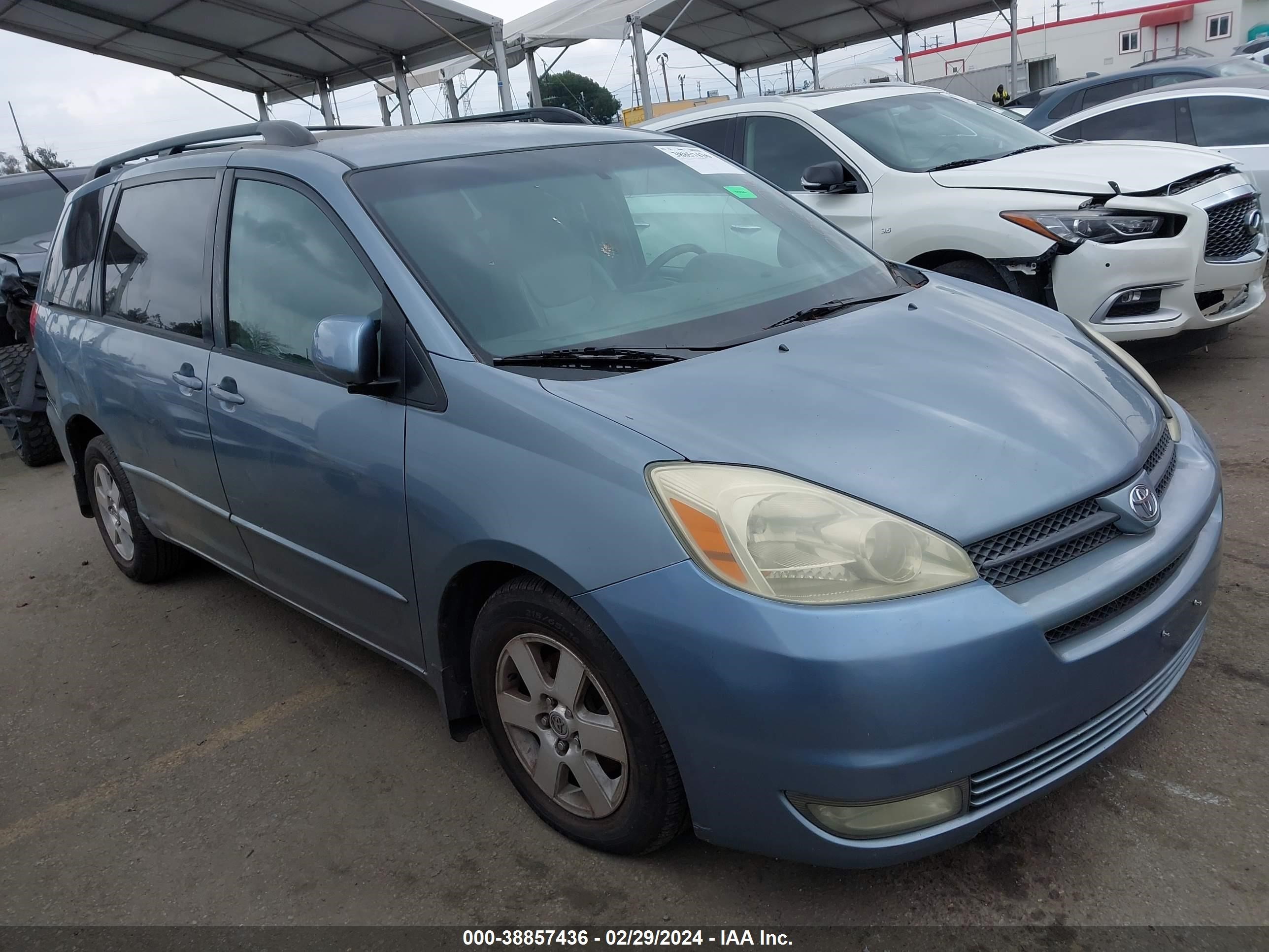 TOYOTA SIENNA 2004 5tdza22c94s099430