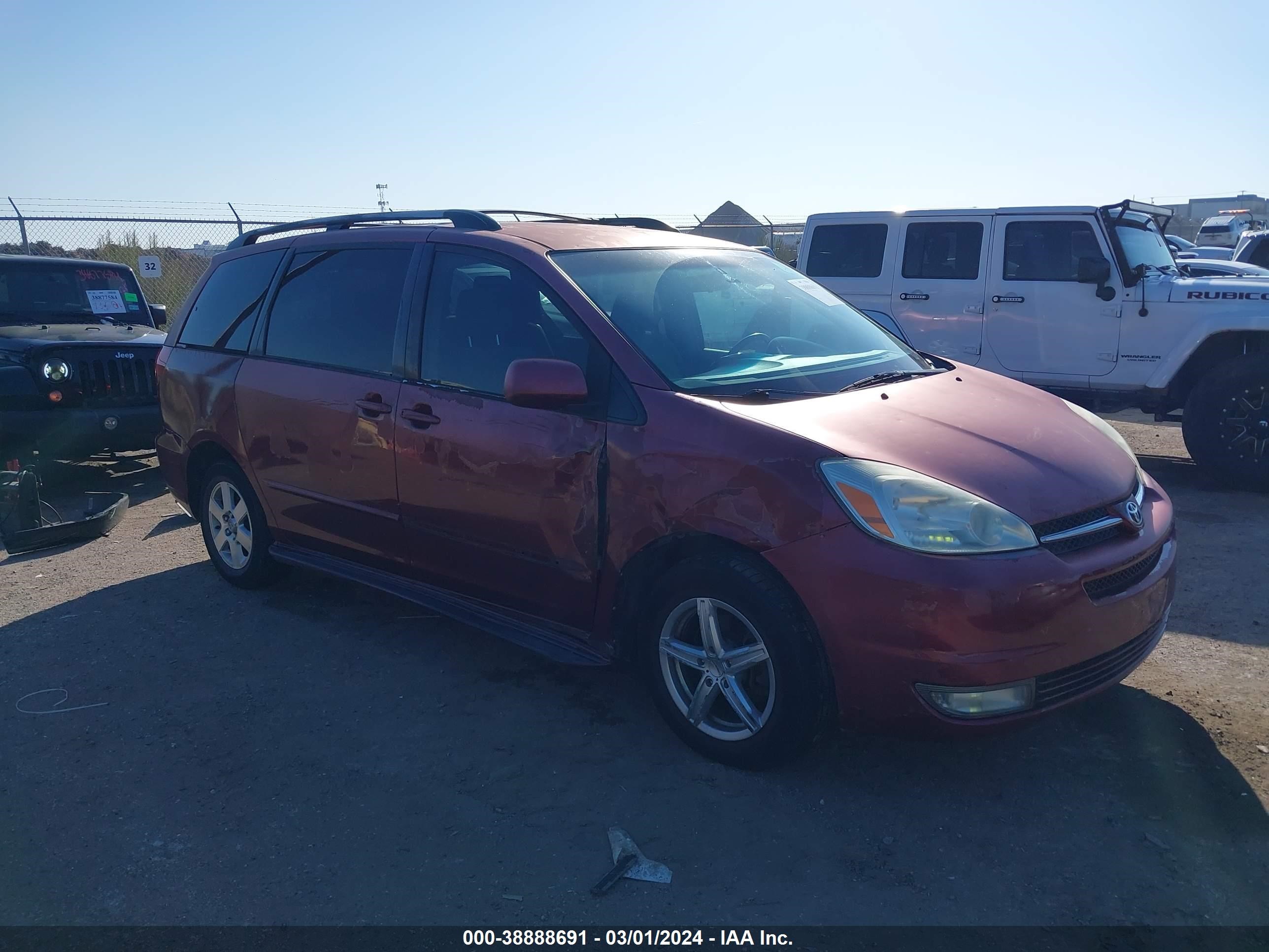 TOYOTA SIENNA 2004 5tdza22c94s191377