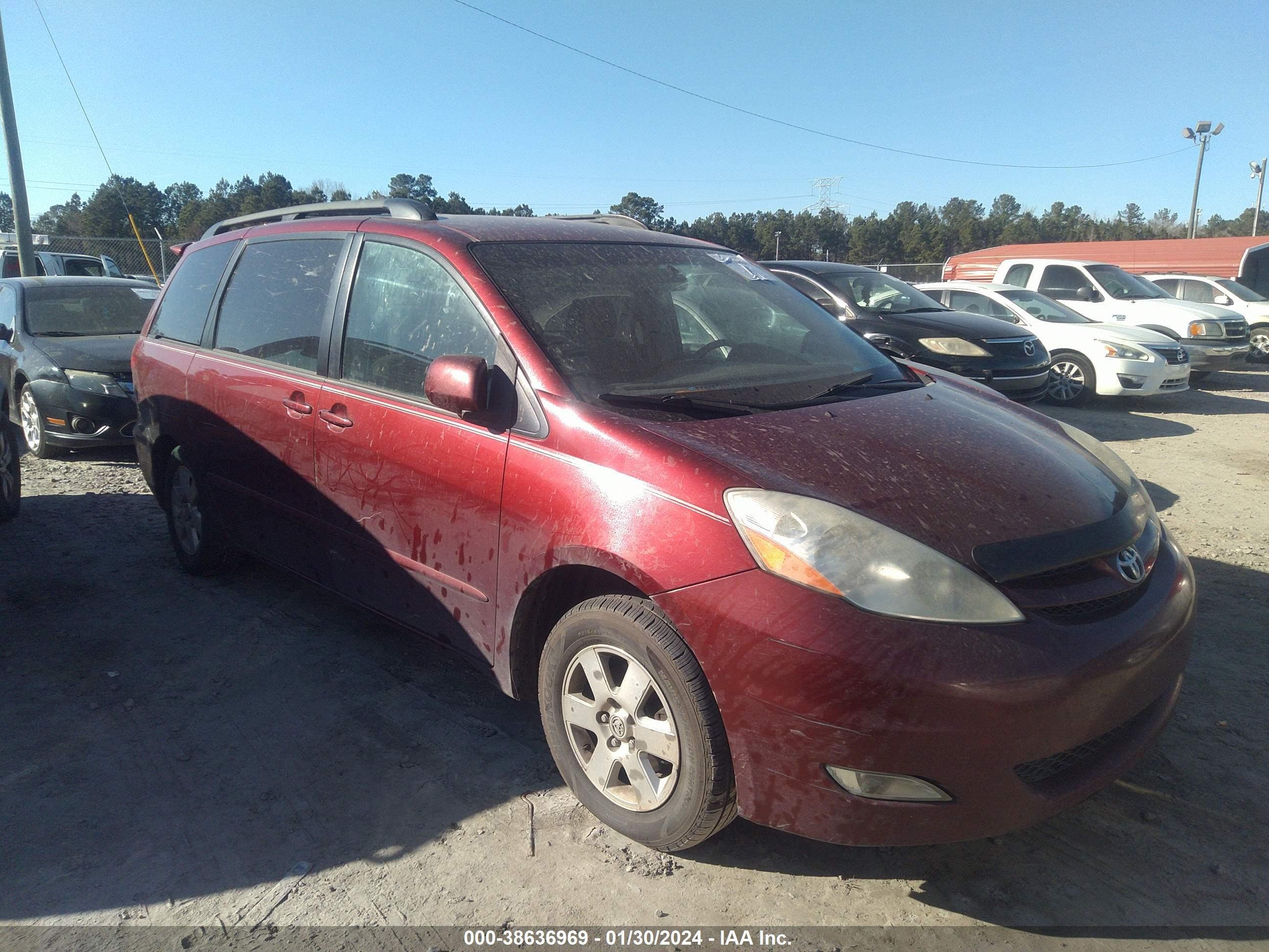 TOYOTA SIENNA 2006 5tdza22c96s421700