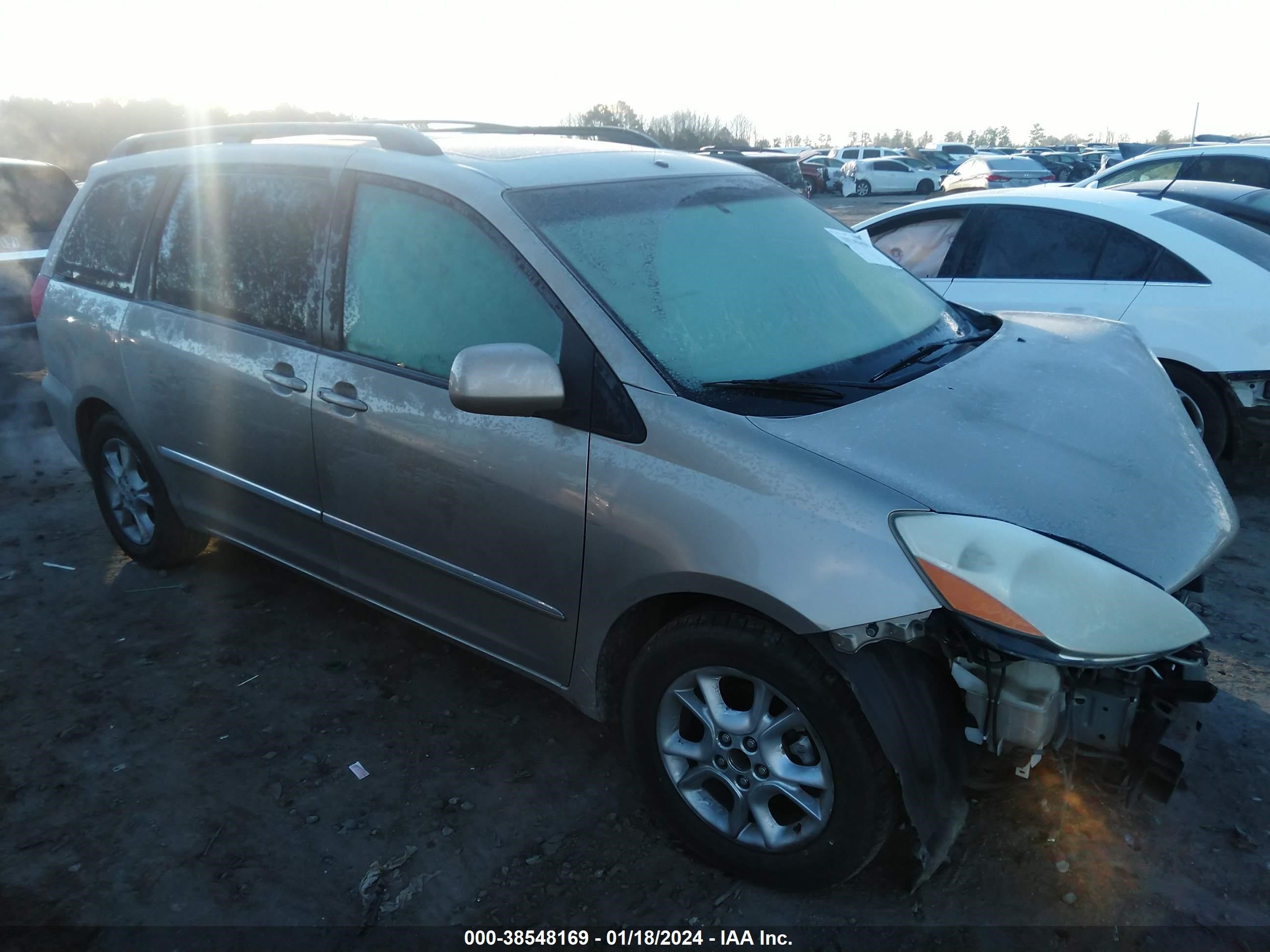 TOYOTA SIENNA 2006 5tdza22c96s476423