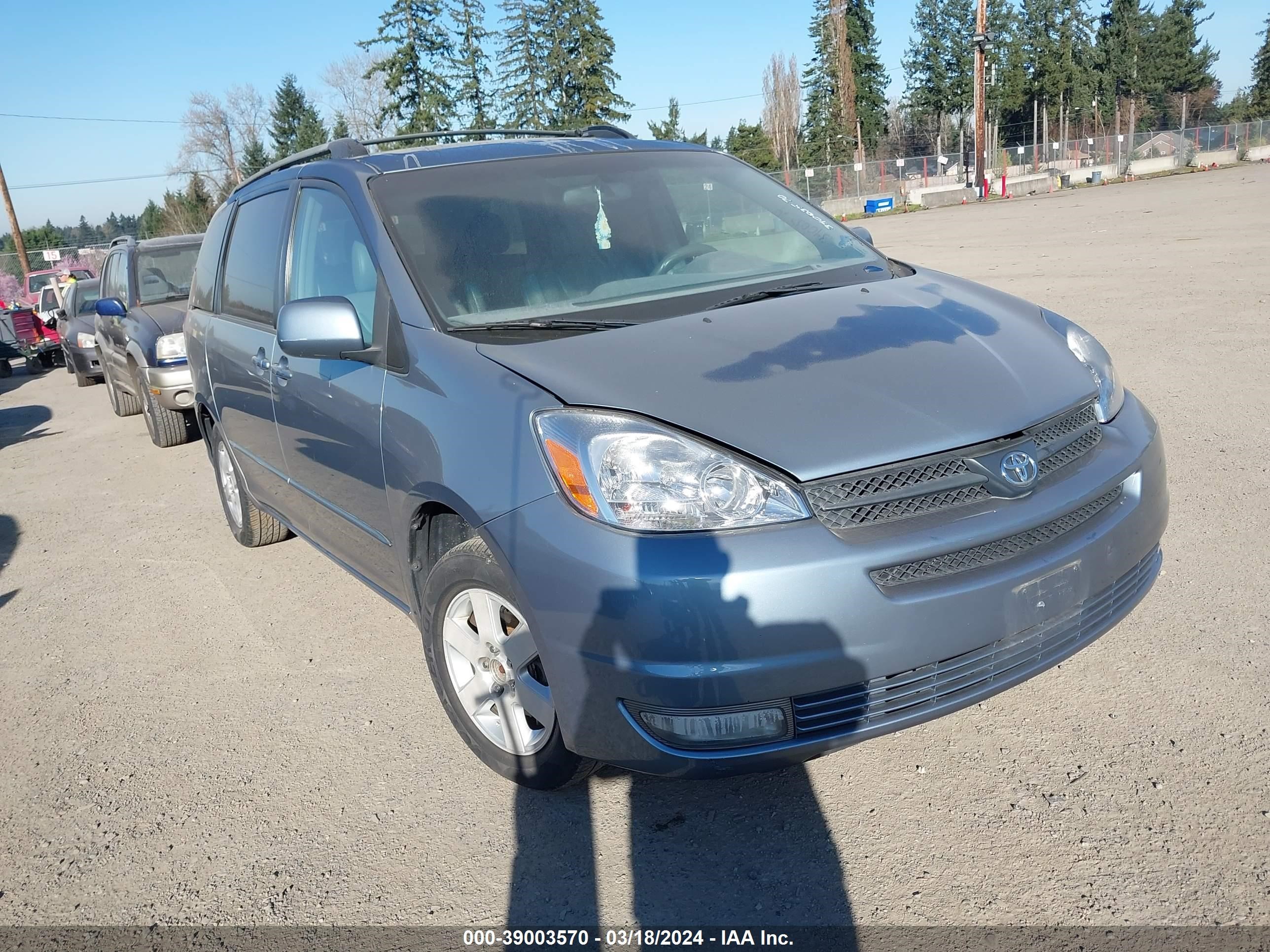 TOYOTA SIENNA 2004 5tdza22cx4s062094