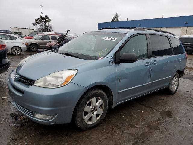 TOYOTA SIENNA XLE 2004 5tdza22cx4s179545