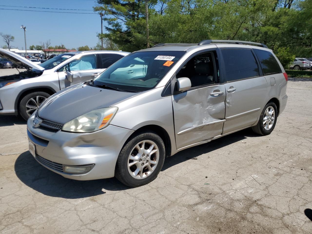 TOYOTA SIENNA 2005 5tdza22cx5s282420