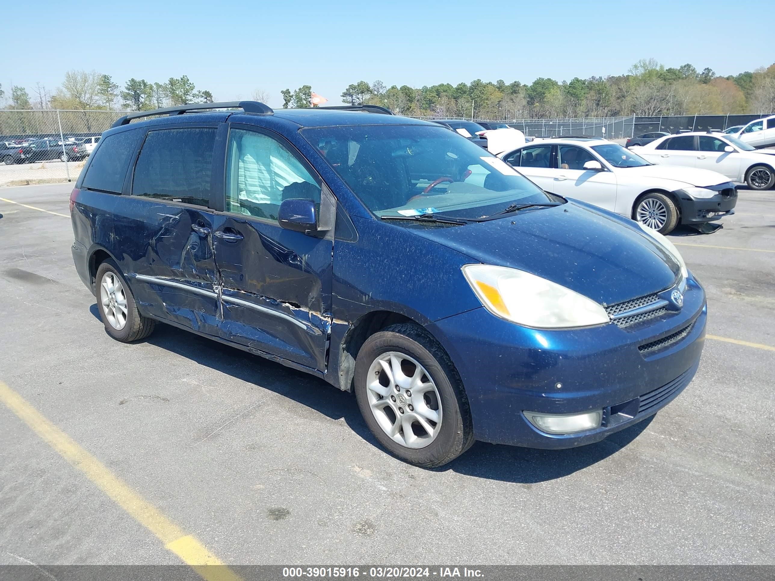 TOYOTA SIENNA 2005 5tdza22cx5s289917