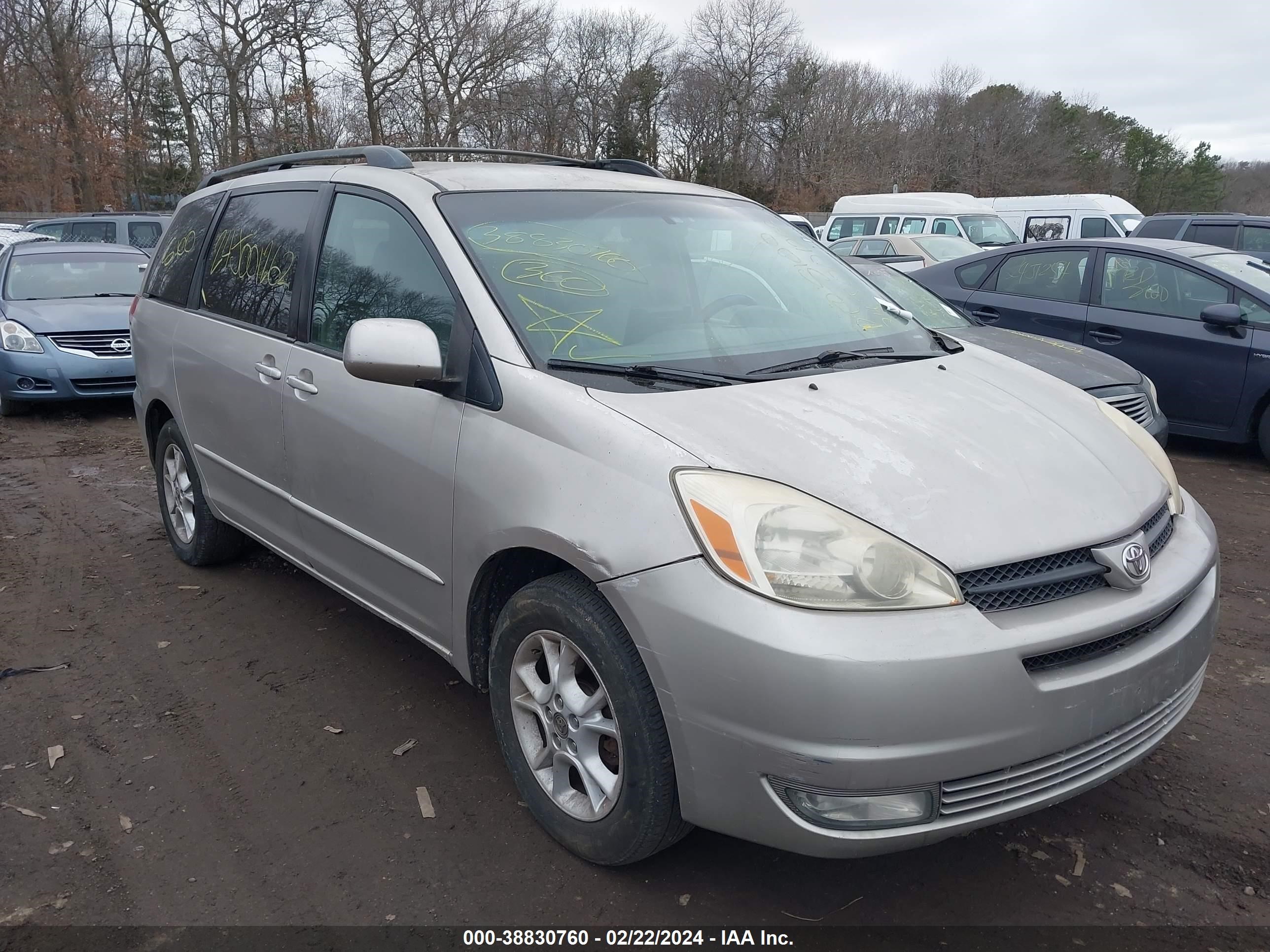 TOYOTA SIENNA 2005 5tdza22cx5s315531