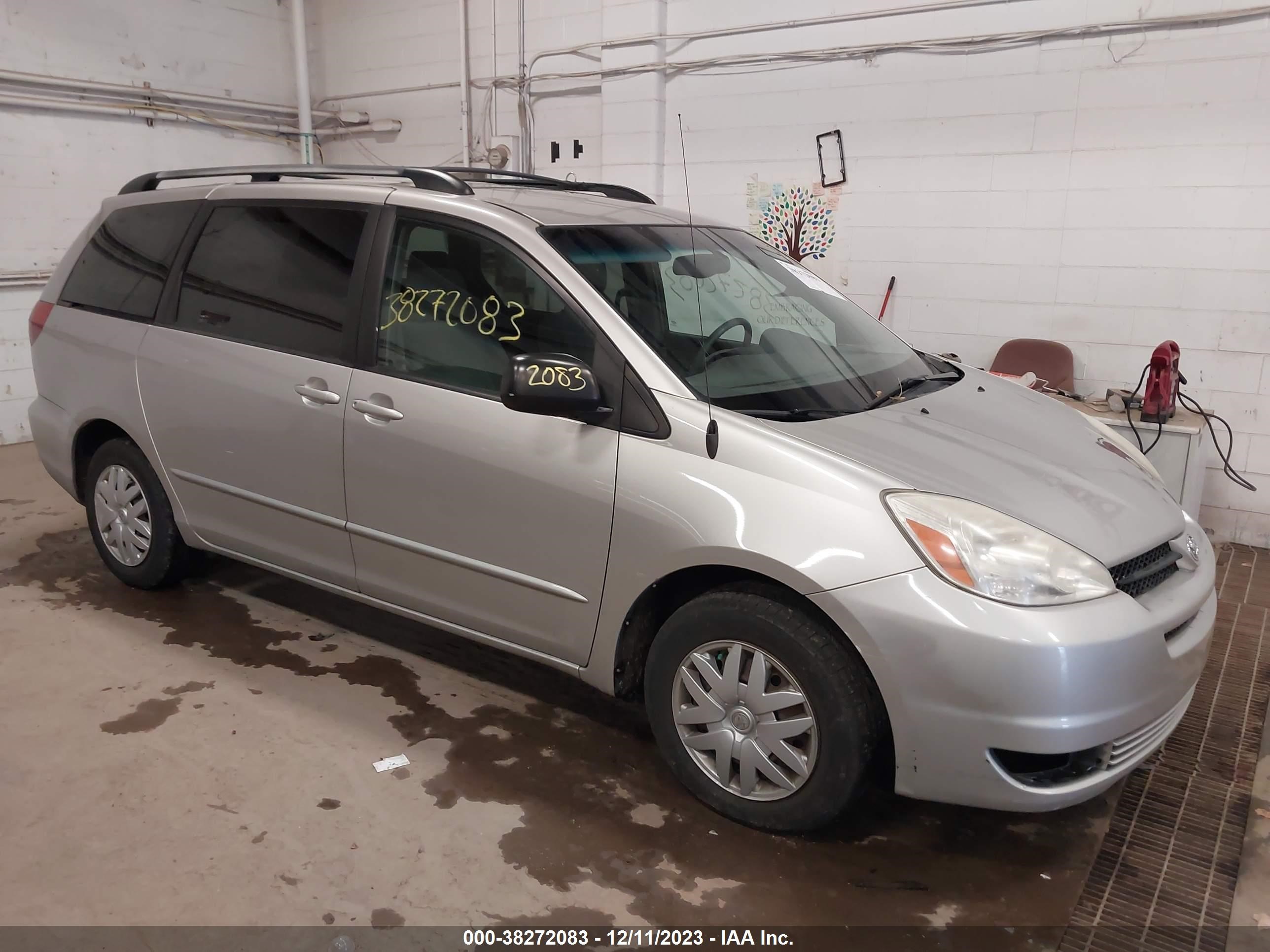 TOYOTA SIENNA 2004 5tdza23c04s011069