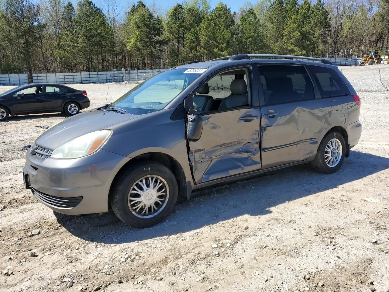 TOYOTA SIENNA 2004 5tdza23c04s013856