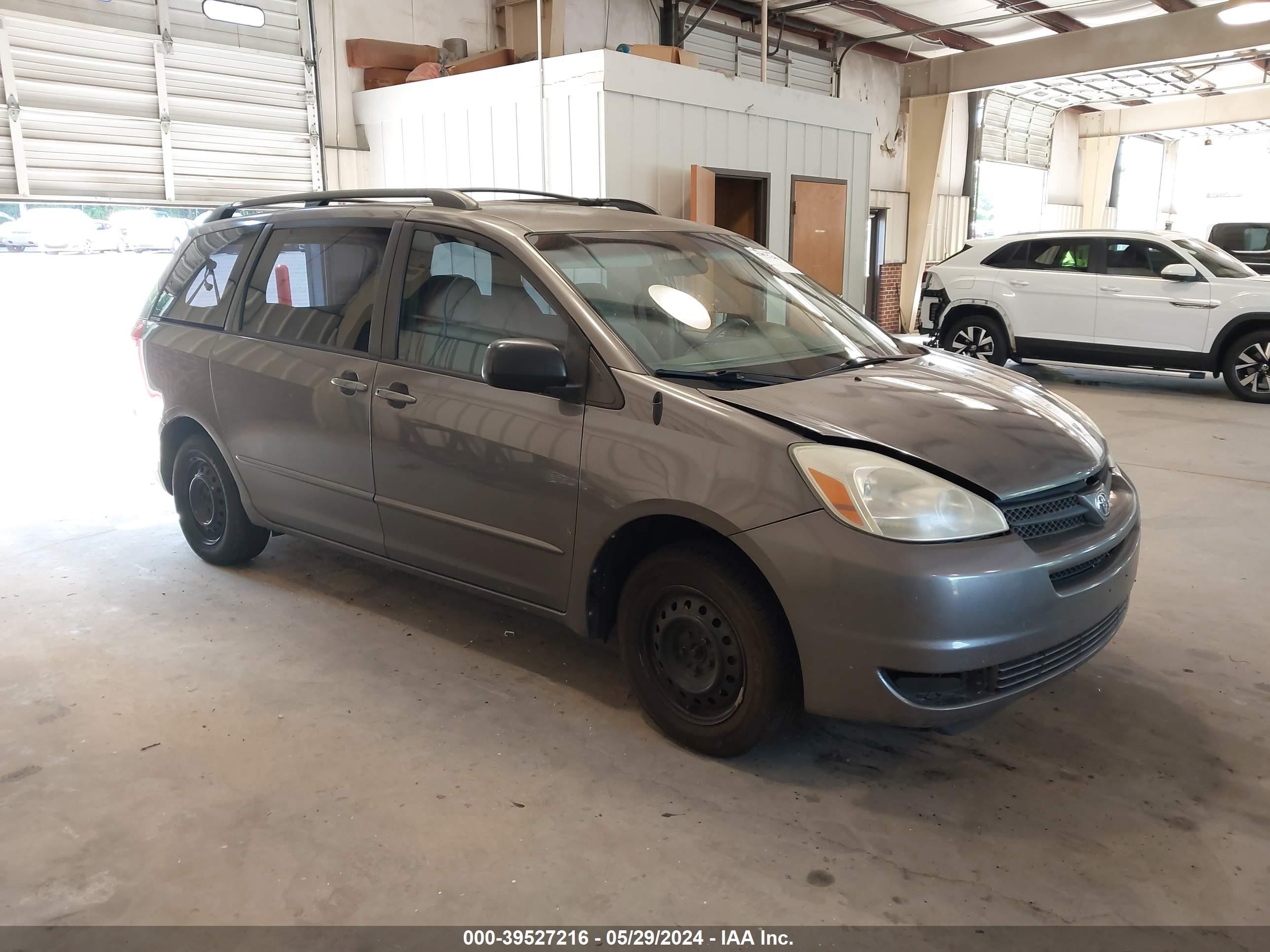 TOYOTA SIENNA 2004 5tdza23c04s084619